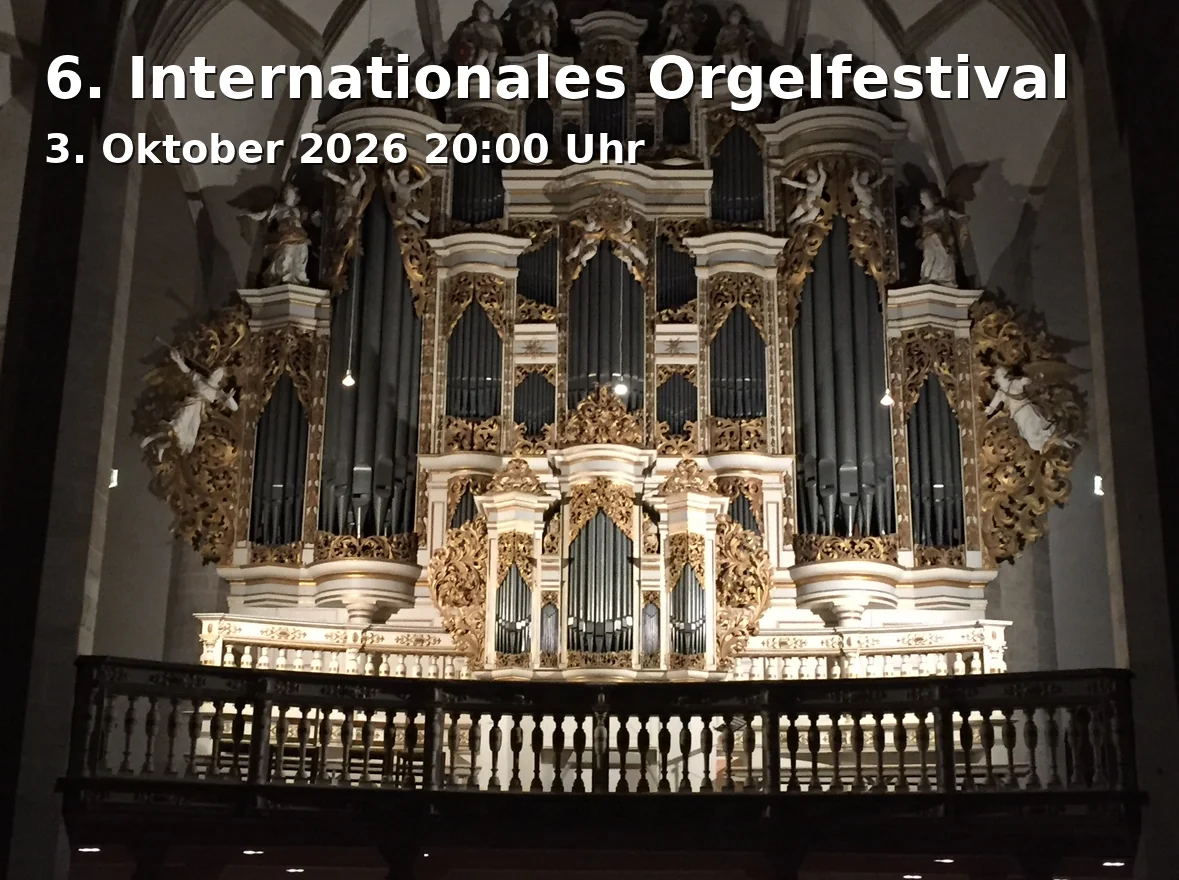 Event: 6. Internationales Orgelfestival in Augsburger Innenstadtkirchen, Augsburg on 3. Oktober 2026