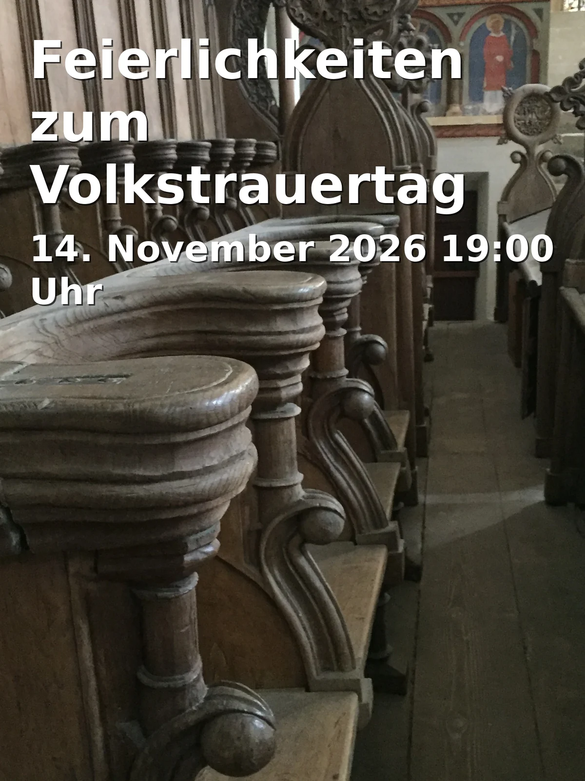 Event: Feierlichkeiten zum Volkstrauertag