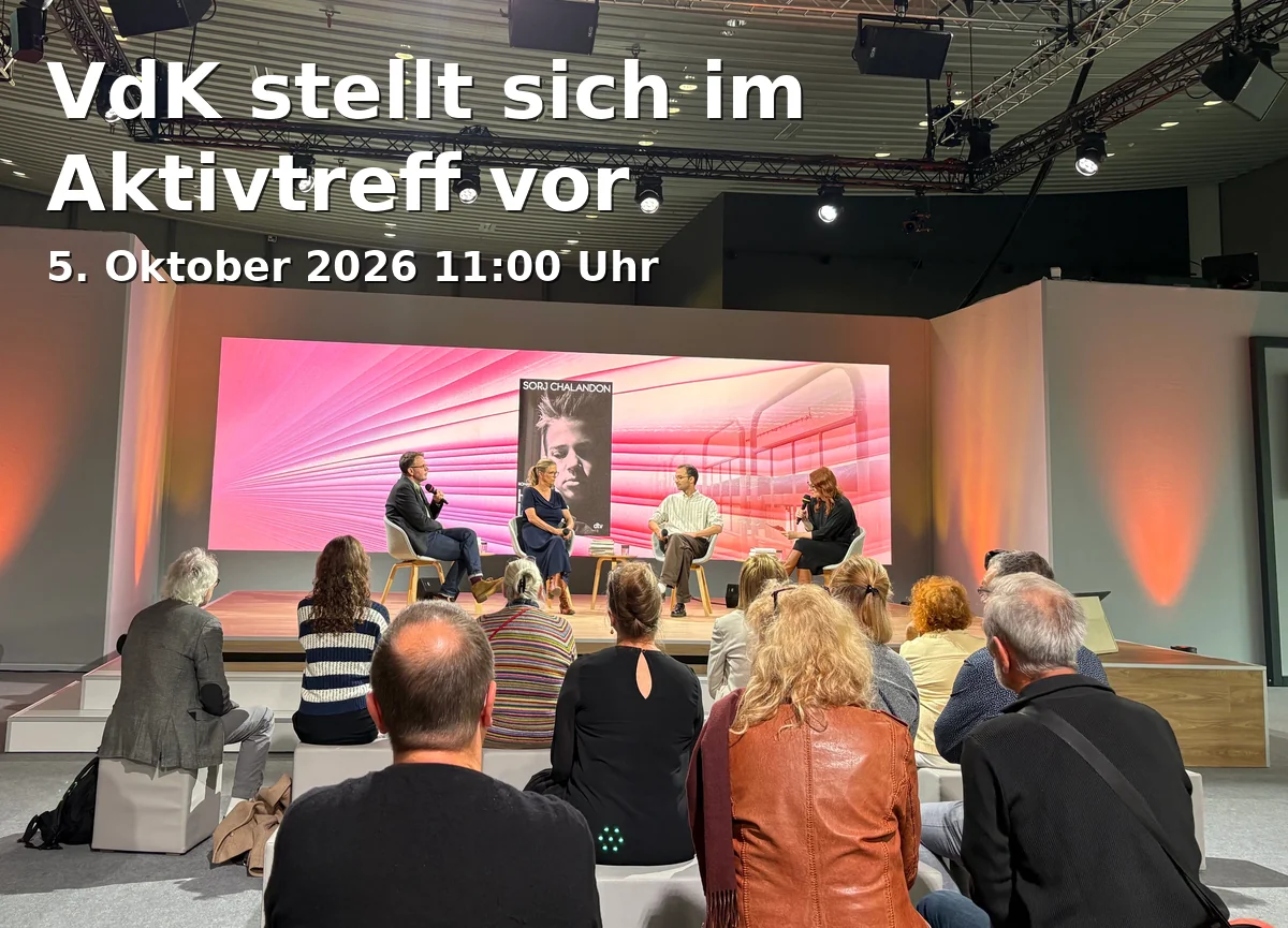 Event: VdK stellt sich im Aktivtreff vor in Haus der Begegnung, Am Rätschenbach 12, 85435 Erding on 5. Oktober 2026