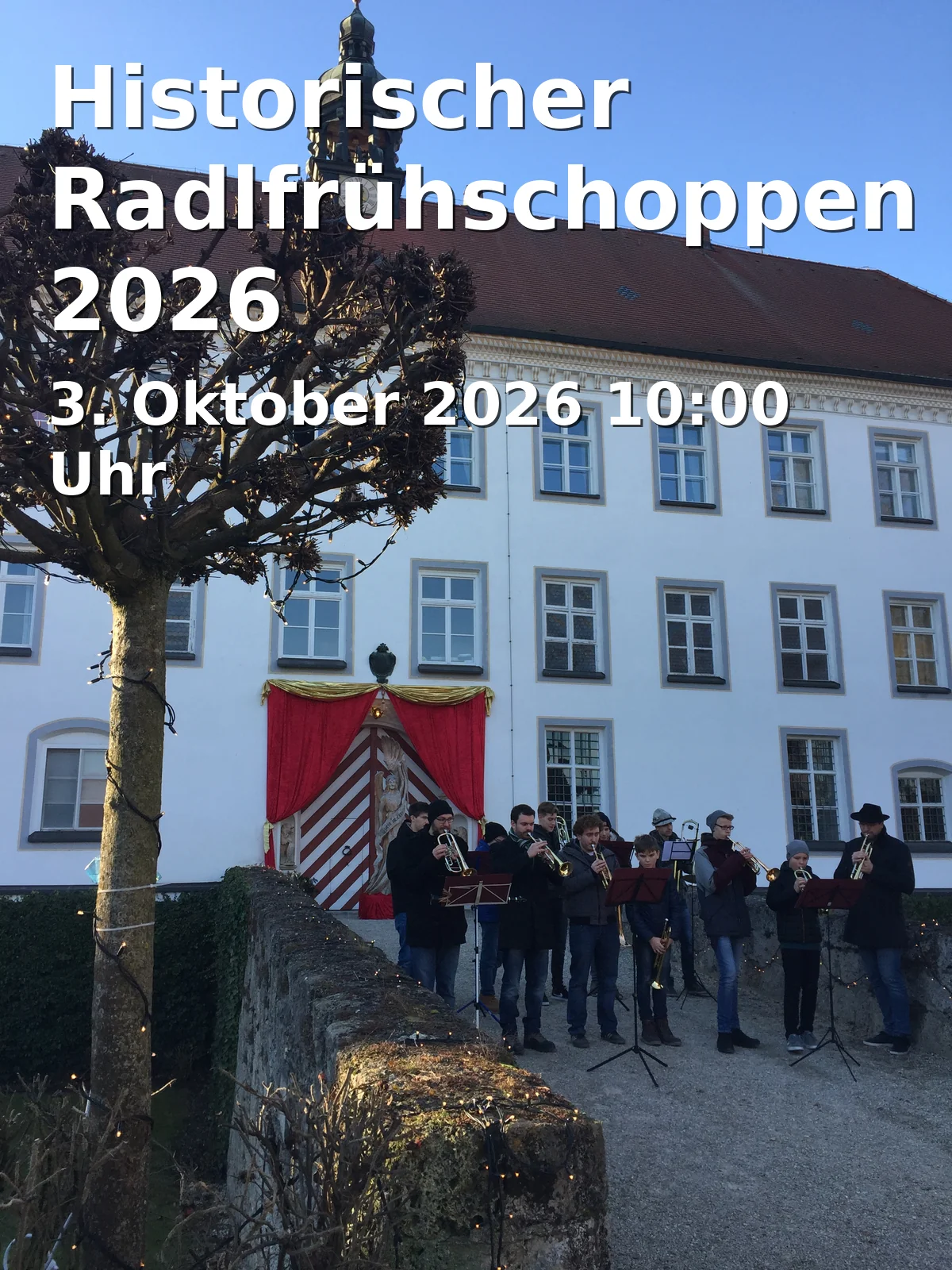 Event: Historischer Radlfrühschoppen 2026 in Musikheim, Gewerbestraße 3, 83236 Übersee on 3. Oktober 2026