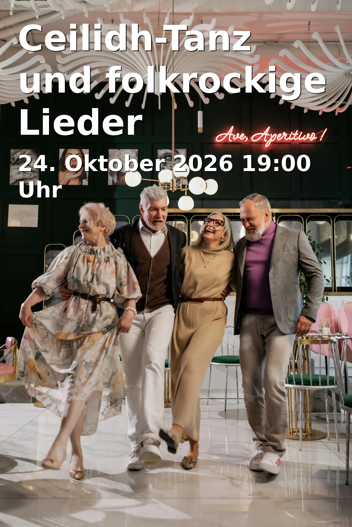 Ceilidh-Tanz und folkrockige Lieder