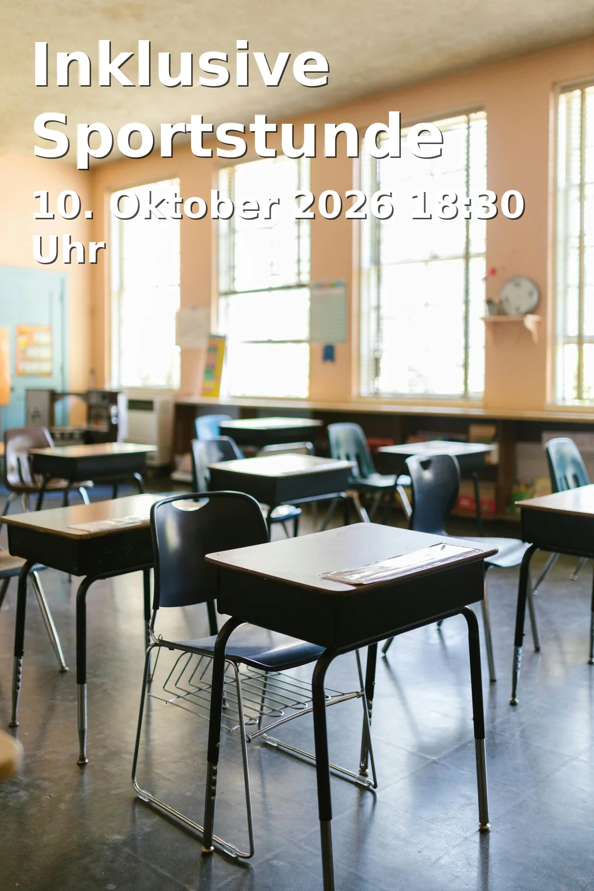 Event: Inklusive Sportstunde in Alte Realschulhalle Jahnhalle 12, Herrsching on 10. Oktober 2026