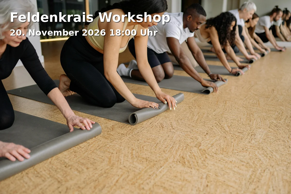 Event: Feldenkrais Workshop in Geschäftsstelle TSV Herrsching, Madeleine-Ruoff-Straße 33, 82211 Herrsching am Ammersee on 20. November 2026