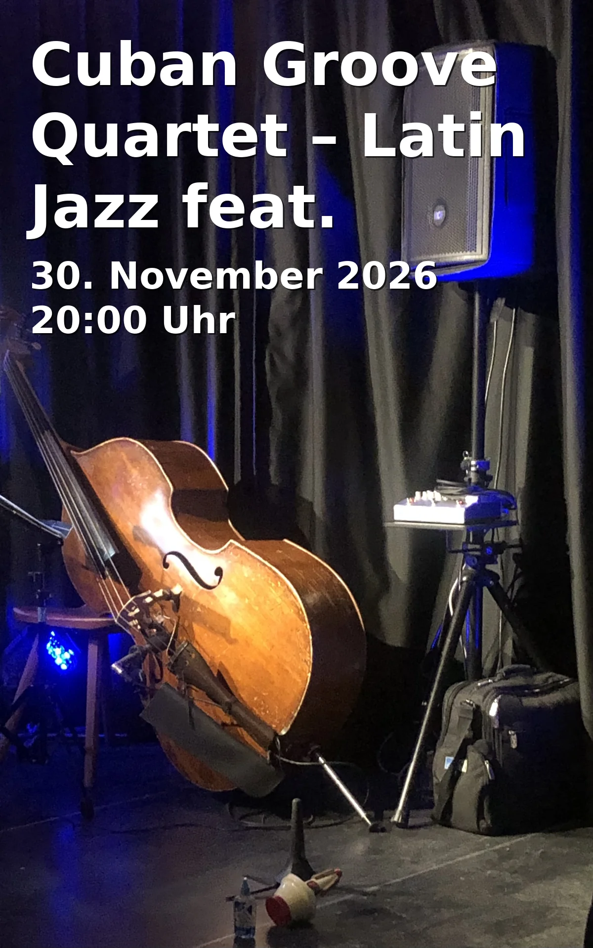 Event: Cuban Groove Quartet – Latin Jazz feat. Johana Jo Jones in Kofferfabrik, Lange Straße 81, 90762 Fürth on 30. November 2026
