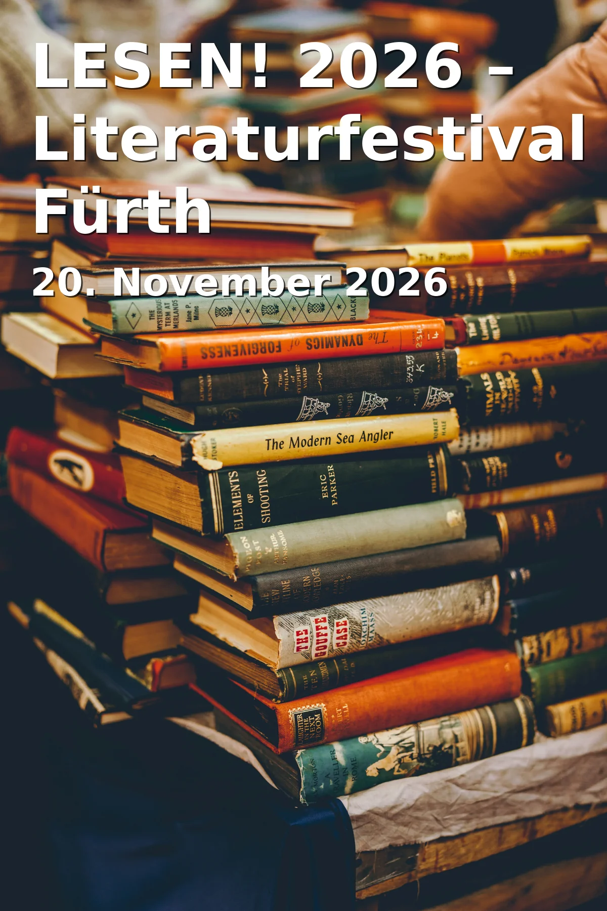 Event: LESEN! 2026 – Literaturfestival Fürth in Verschiedene Veranstaltungsorte in Fürth, Fürth on 20. November 2026