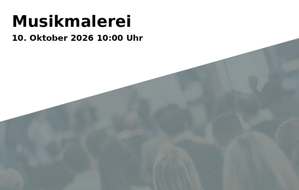 Event: Musikmalerei in Kunstschule Gelsenkirchen, Neustraße 7, 45891 Gelsenkirchen on 10. Oktober 2026