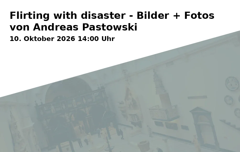 Event: Flirting with disaster - Bilder + Fotos von Andreas Pastowski in Kunstkiosk, Nordring 33, 45894 Gelsenkirchen-Buer on 10. Oktober 2026