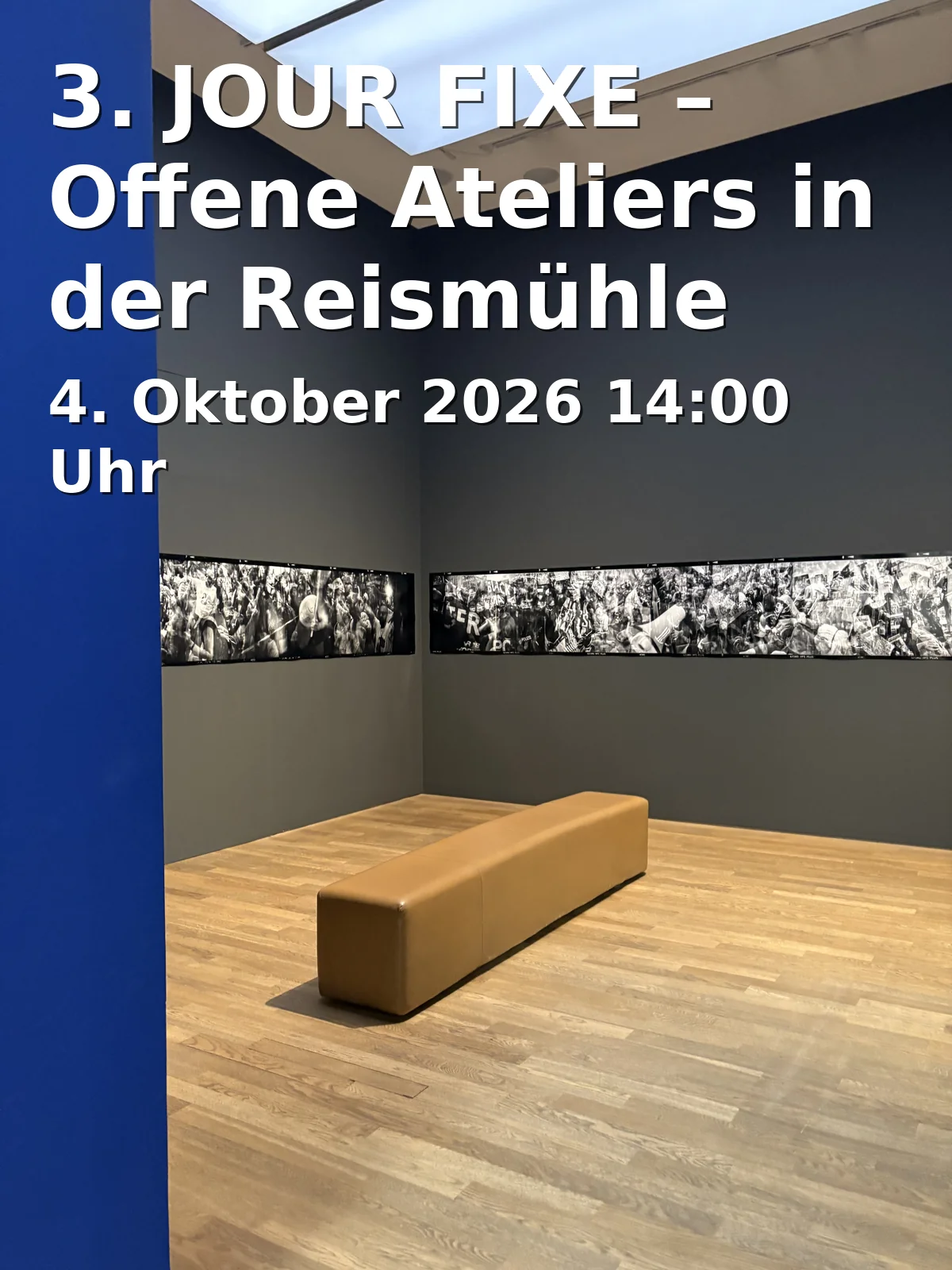 3. JOUR FIXE – Offene Ateliers in der Reismühle Gauting