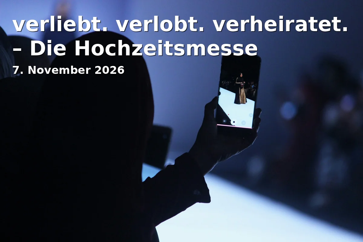 Event: verliebt. verlobt. verheiratet. – Die Hochzeitsmesse in ratiopharm arena, Europastraße 25, 89231 Neu-Ulm on 7. November 2026