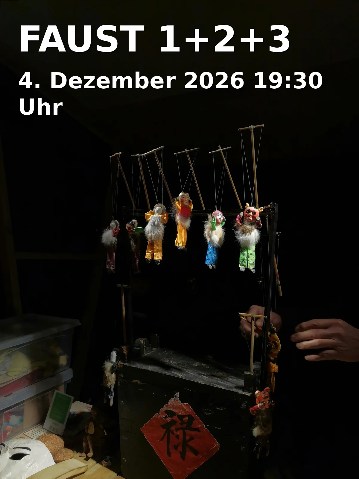 Event: FAUST 1+2+3 in Schiffbauergasse 11, 14467 Potsdam on 4. Dezember 2026