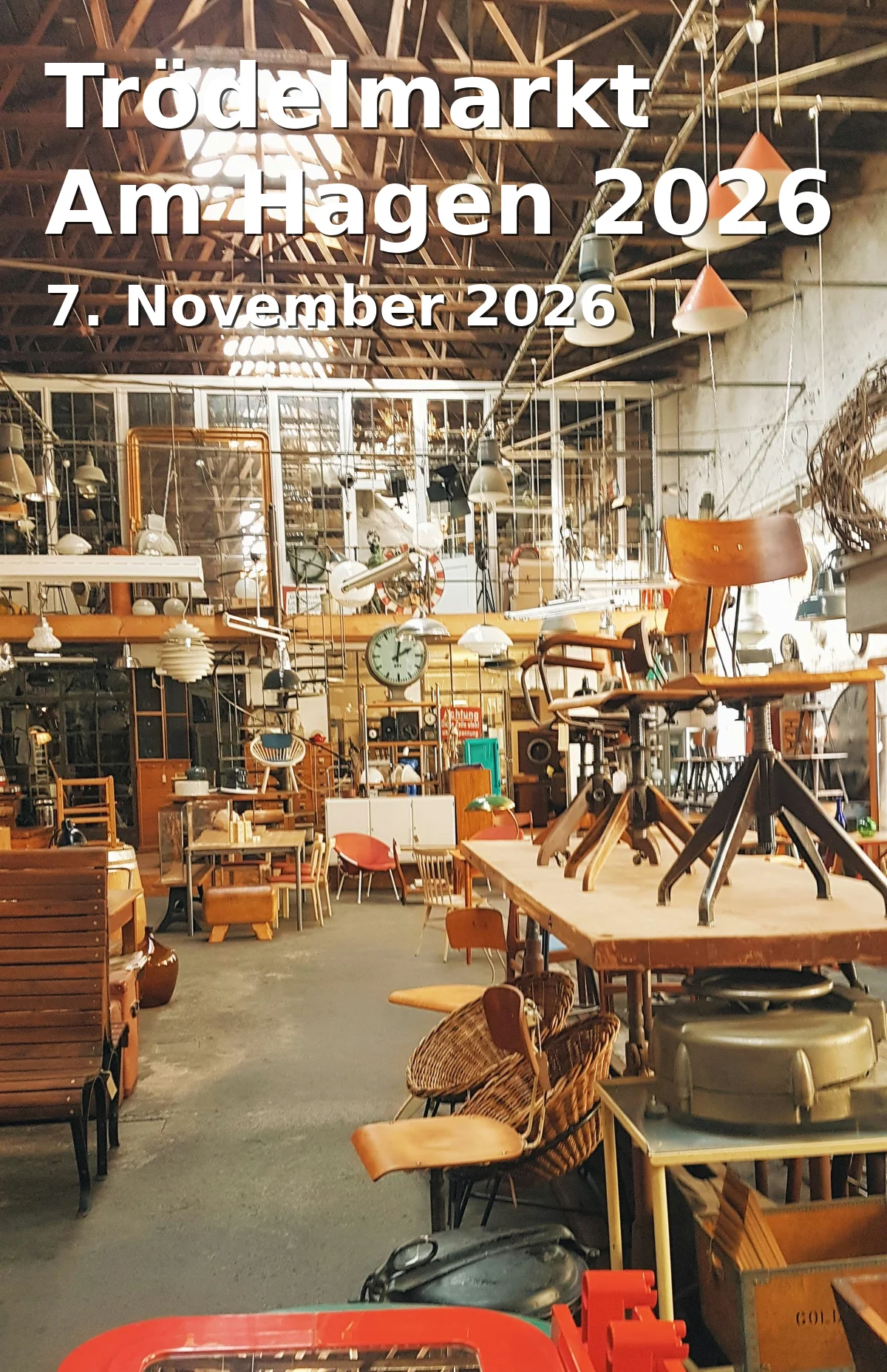 Event: Trödelmarkt Am Hagen 2026 in Veranstaltungsbereich Am Hagen, Am Hagen, Straubing on 7. November 2026