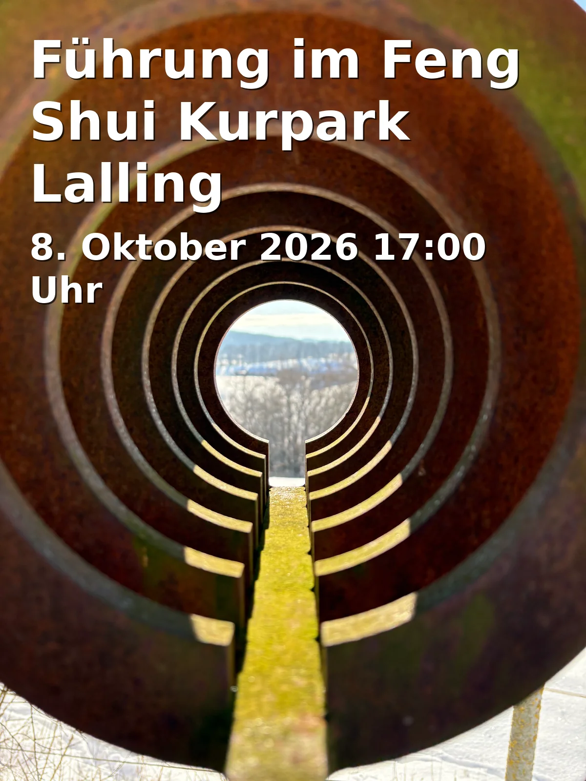 Event: Guided Tour in the Feng Shui Spa Park Lalling in Feng Shui Kurpark, Am Kurpark 1, 94551 Lalling, Deutschland on 8. October 2026