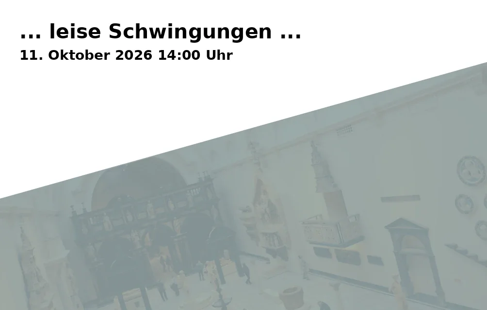 Event: ... leise Schwingungen ... in Domizil des Bundes Gelsenkirchener Künstler, Bergmannstraße 53, 45886 Gelsenkirchen on 11. Oktober 2026