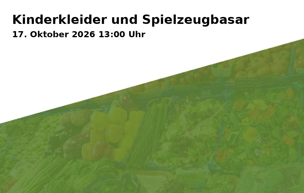 Event: Kinderkleider und Spielzeugbasar in Evang. Südgemeinde Heilbronn, Südstraße, 74072 Heilbronn on 17. Oktober 2026