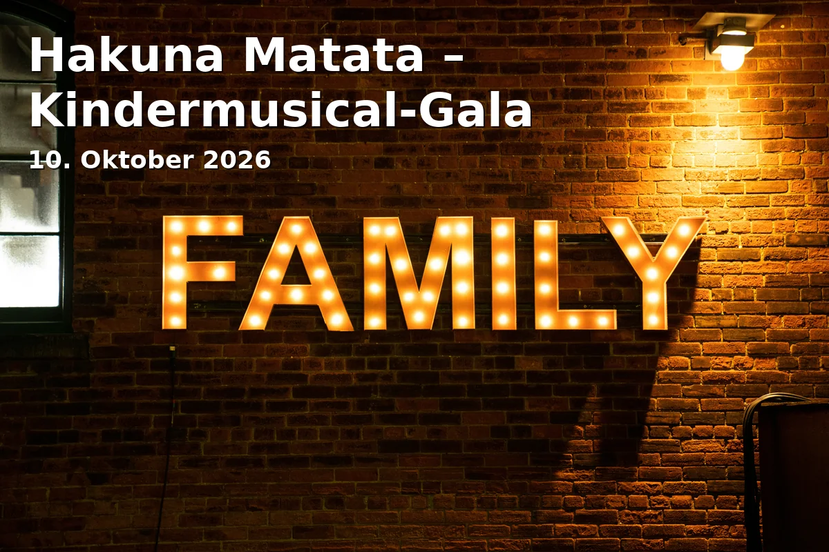 Event: Hakuna Matata – Kindermusical-Gala in Kaisersaal Erfurt, Futterstraße 15/16, 99084 Erfurt on 10. Oktober 2026