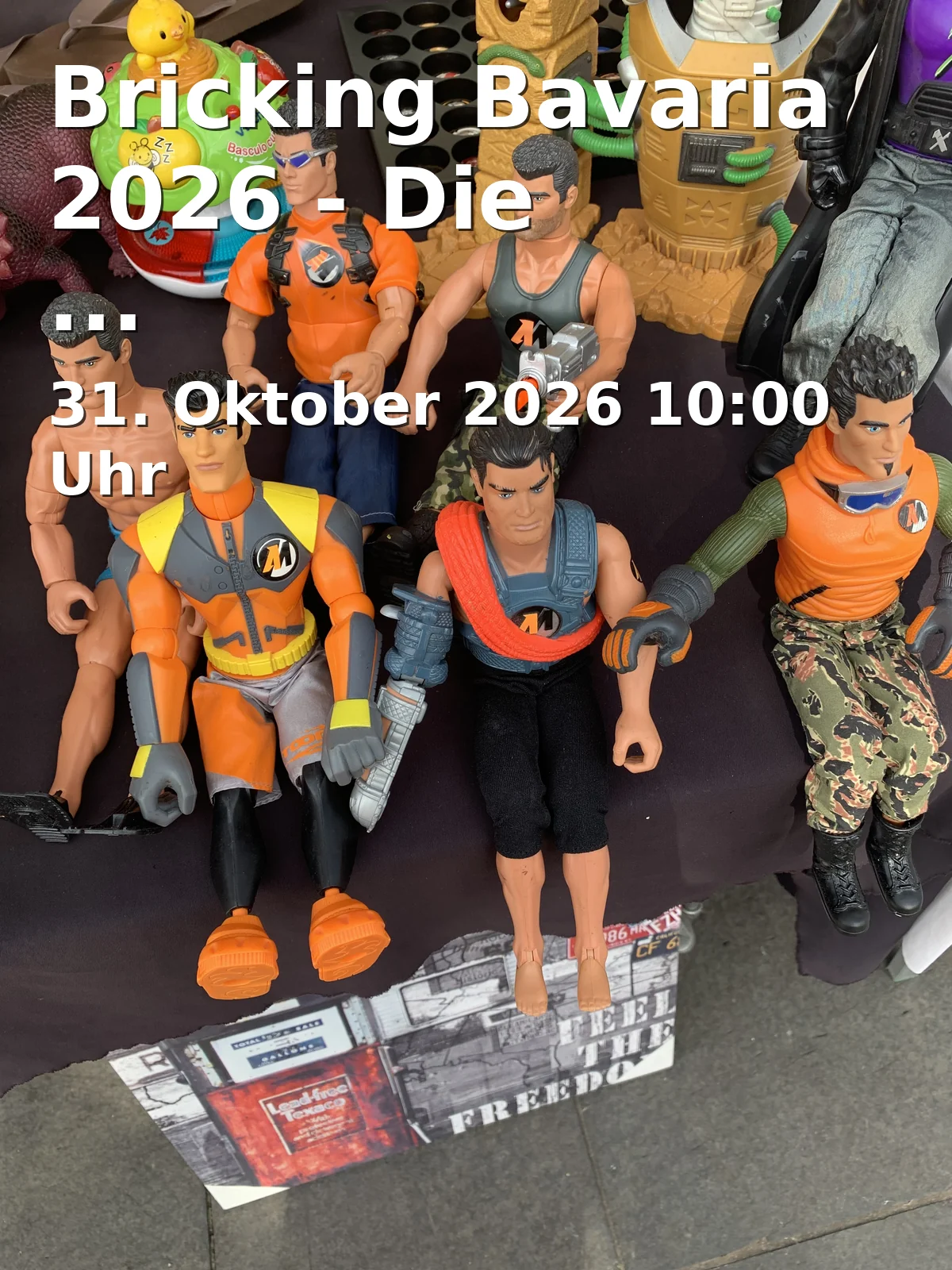 Event: Bricking Bavaria 2026 - Die LEGO®-Fanaustellung in Messe Augsburg, Hallen 6 und 7, Am Messezentrum 5, 86159 Augsburg on 31. Oktober 2026