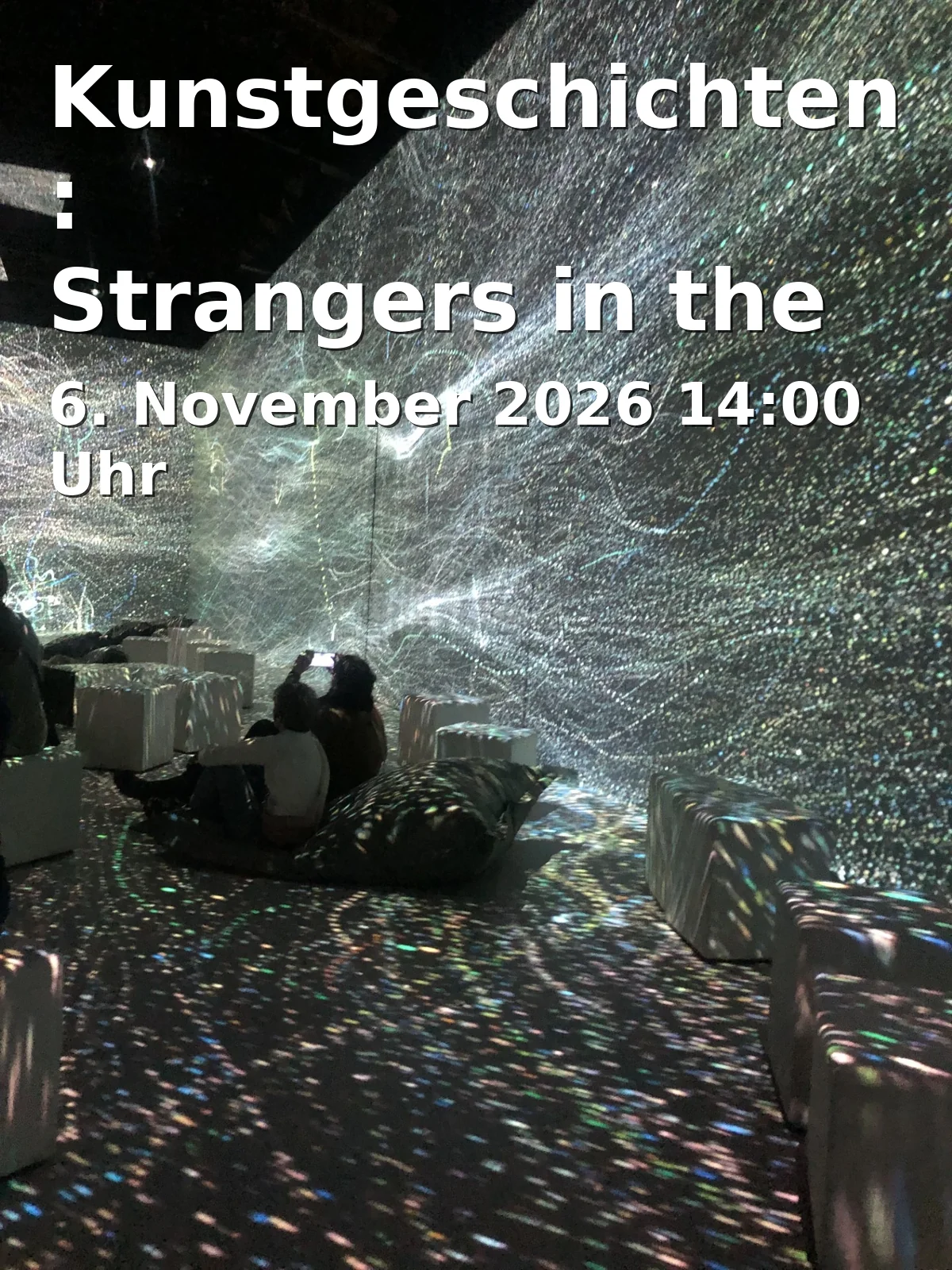 Event: Kunstgeschichten: Strangers in the Night - Am Blauen Faden in Ballettsaal, Kulturhaus abraxas, Sommestraße 30, 86156 Augsburg on 6. November 2026