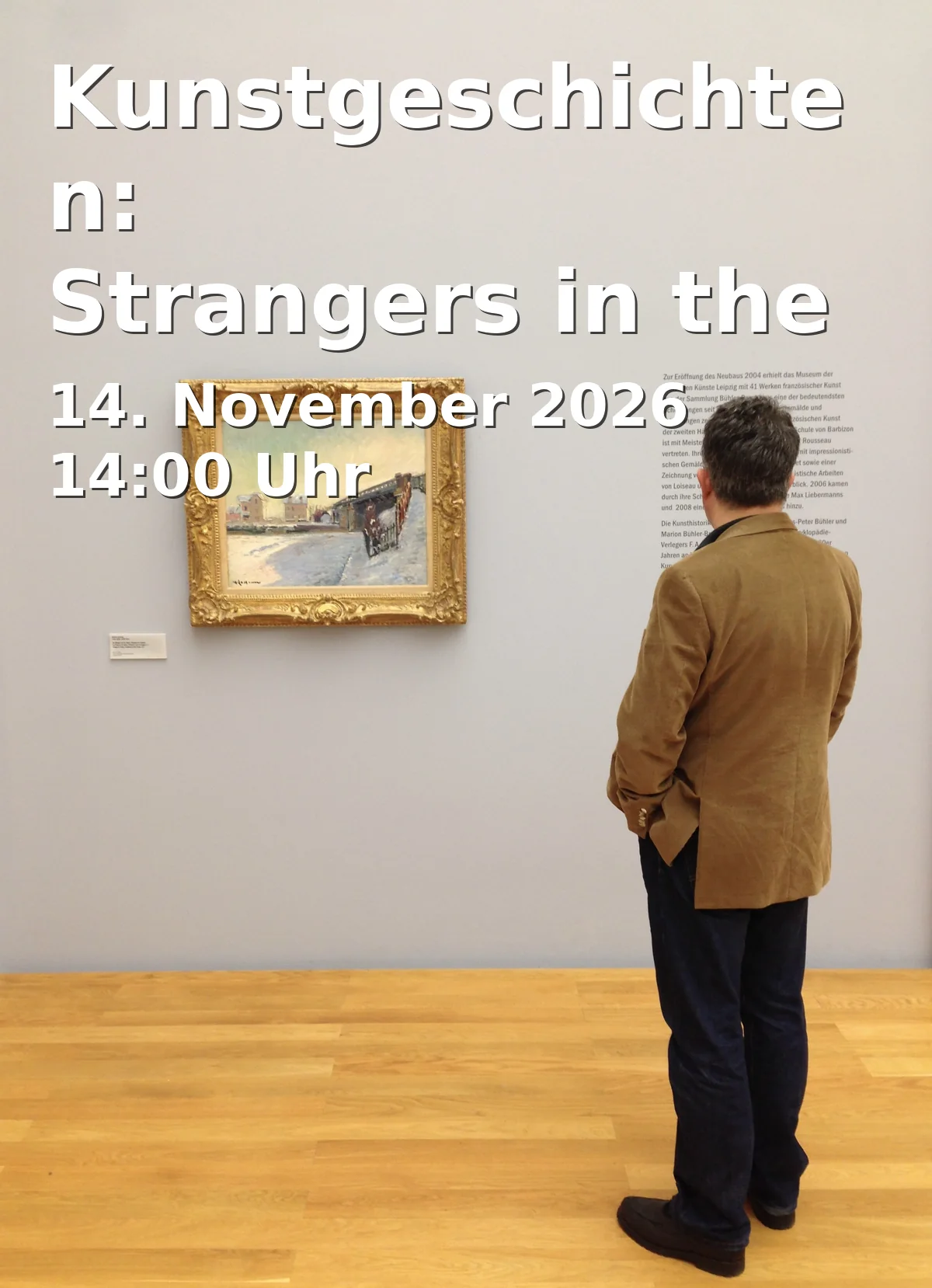 Event: Kunstgeschichten: Strangers in the Night - Am Blauen Faden in Abraxas, Sommestraße 30, 86156 Augsburg on 14. November 2026