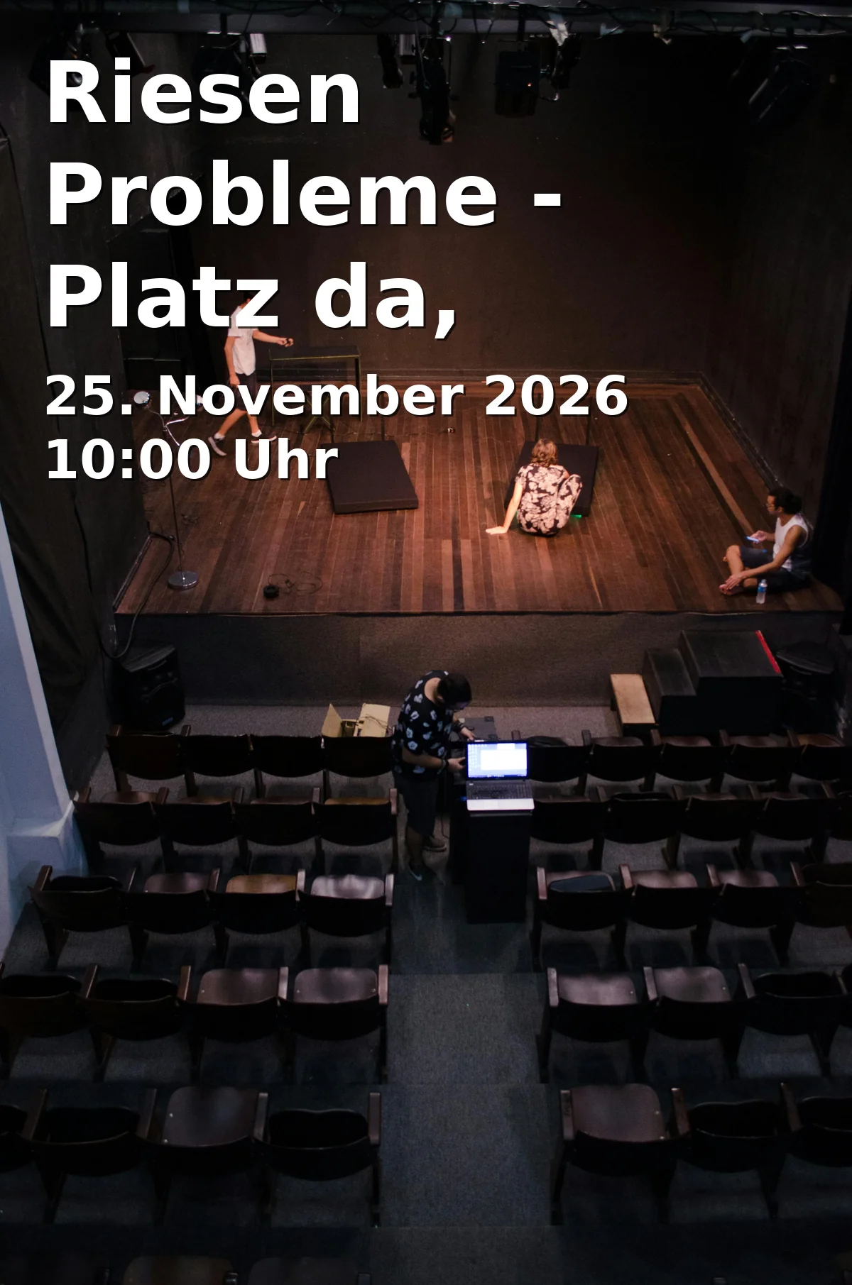 Event: Riesen Probleme - Platz da, Schnecke! (ab 5) in Junges Theater im abraxas (Südflügel), Kulturhaus abraxas, Sommestraße 30, 86156 Augsburg on 25. November 2026