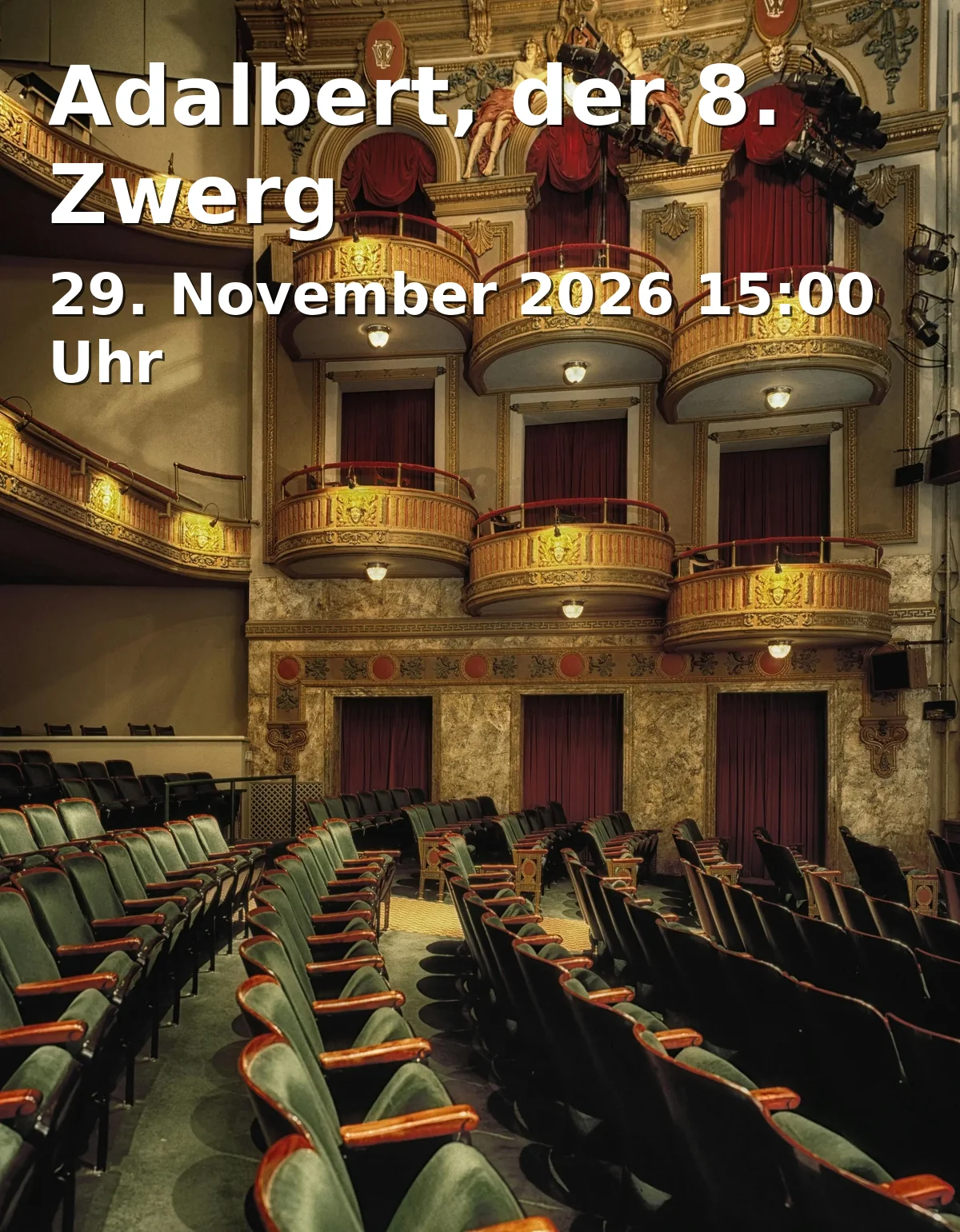 Event: Adalbert, der 8. Zwerg in Abraxas, Sommestraße 30, 86156 Augsburg on 29. November 2026