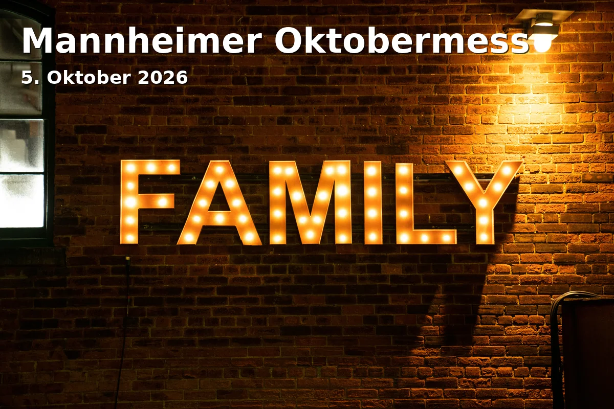 Event: Mannheimer Oktobermess in Neuer Messplatz, Mannheim on 5. Oktober 2026