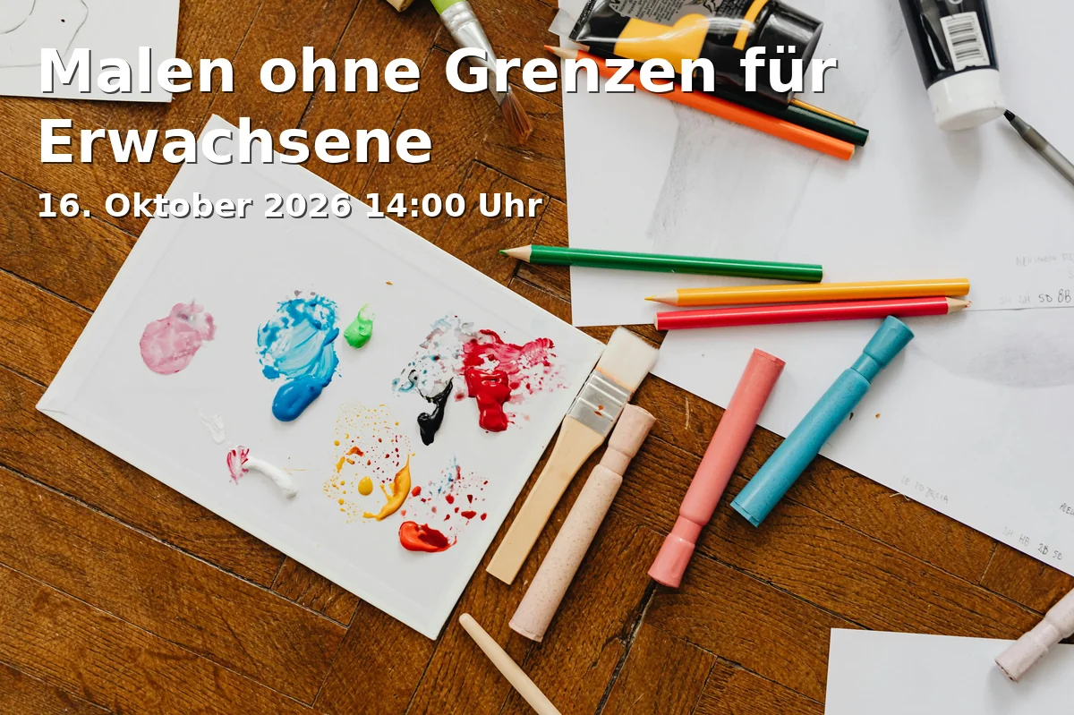 Event: Malen ohne Grenzen für Erwachsene in Nachbarschaftszentrum Grone, Deisterstraße 10, 37081 Göttingen on 16. Oktober 2026