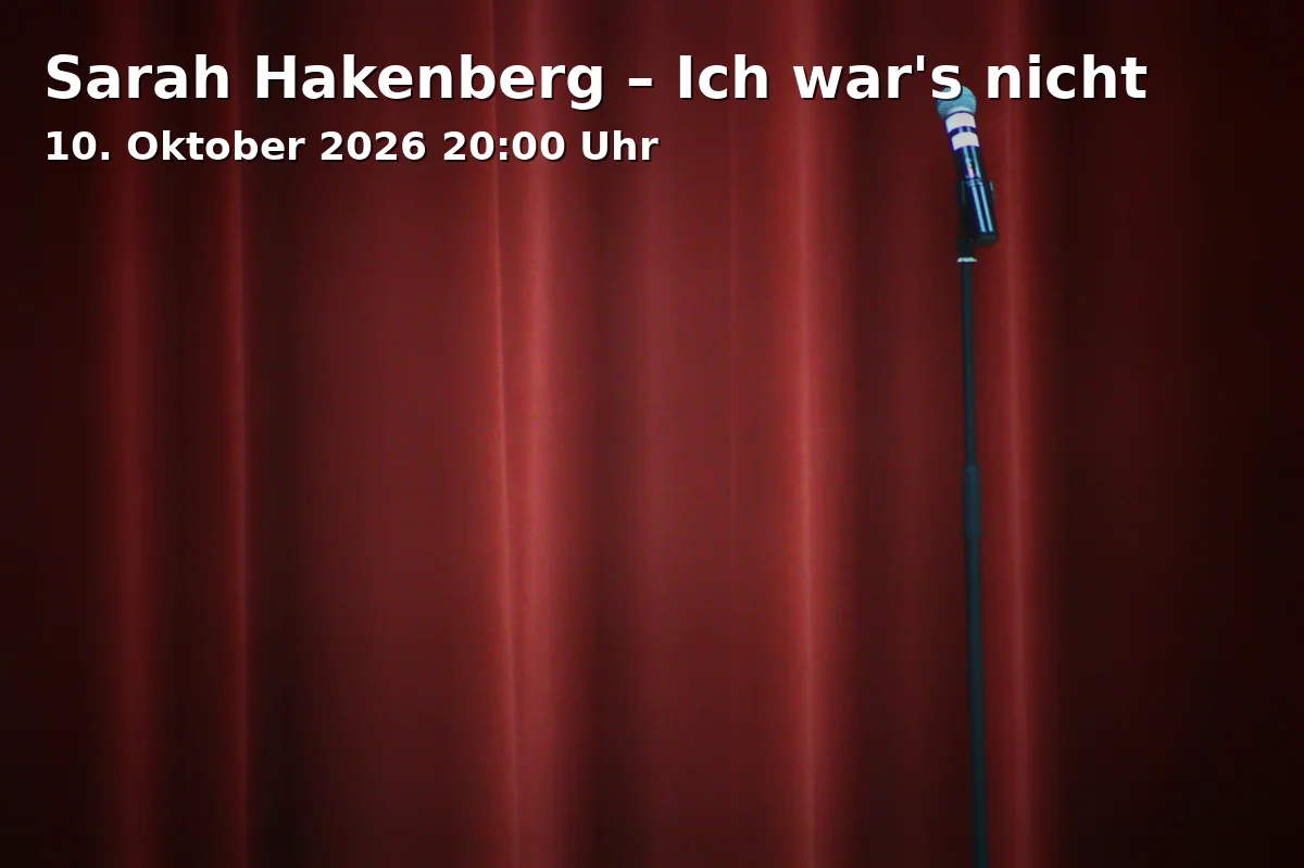 Sarah Hakenberg – Ich war's nicht