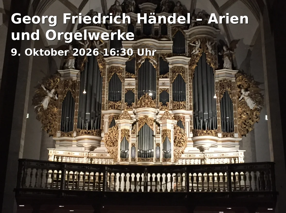 Event: Georg Friedrich Händel – Arien und Orgelwerke in Peter-und-Pauls-Kirche Heepen (ev.), Heeper Straße 437, 33719 Bielefeld on 9. Oktober 2026