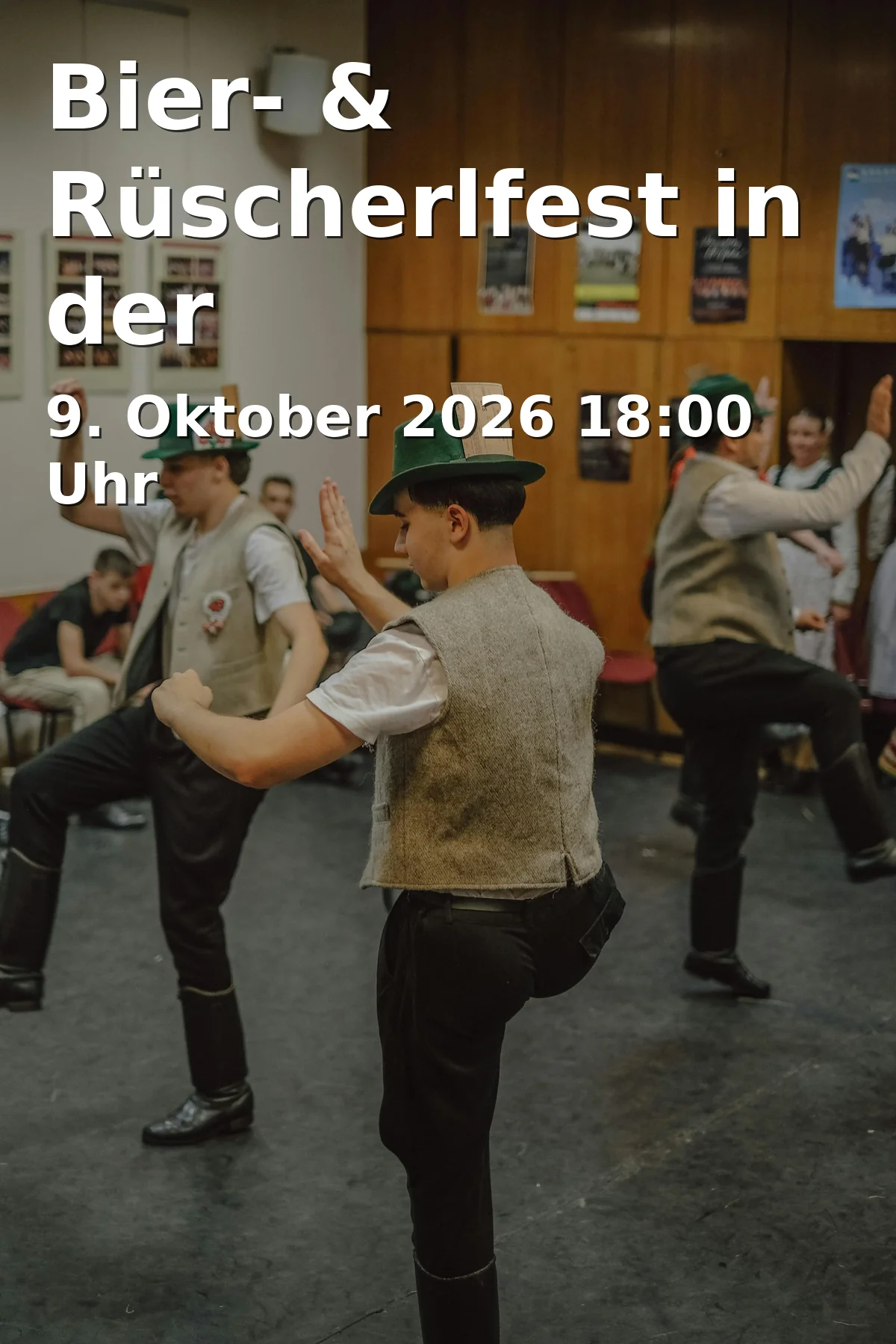 Bier- & Rüscherlfest in der Musikantenalm auf dem Apfelmarkt