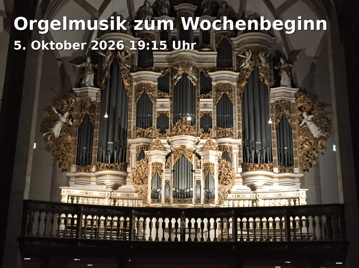 Event: Orgelmusik zum Wochenbeginn in Stadtpfarrkirche Sankt Josef, Josef-Schmid-Weg 2, 87700 Memmingen on 5. Oktober 2026