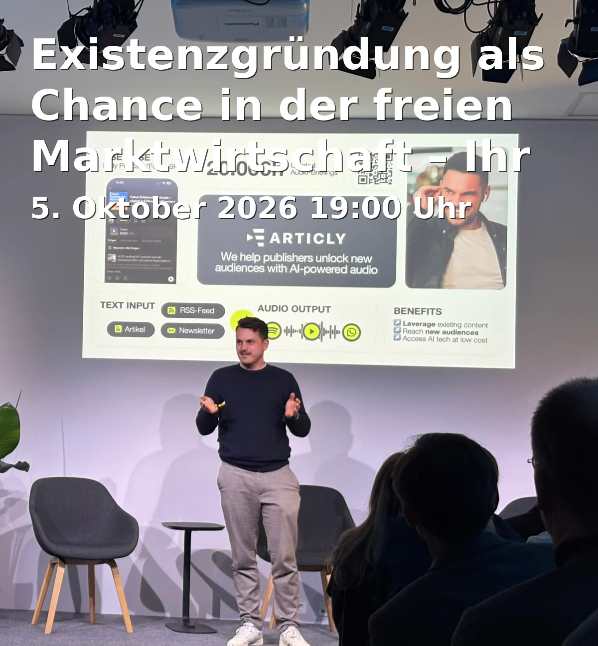 Existenzgründung als Chance in der freien Marktwirtschaft – Ihr Weg in die Selbständigkeit