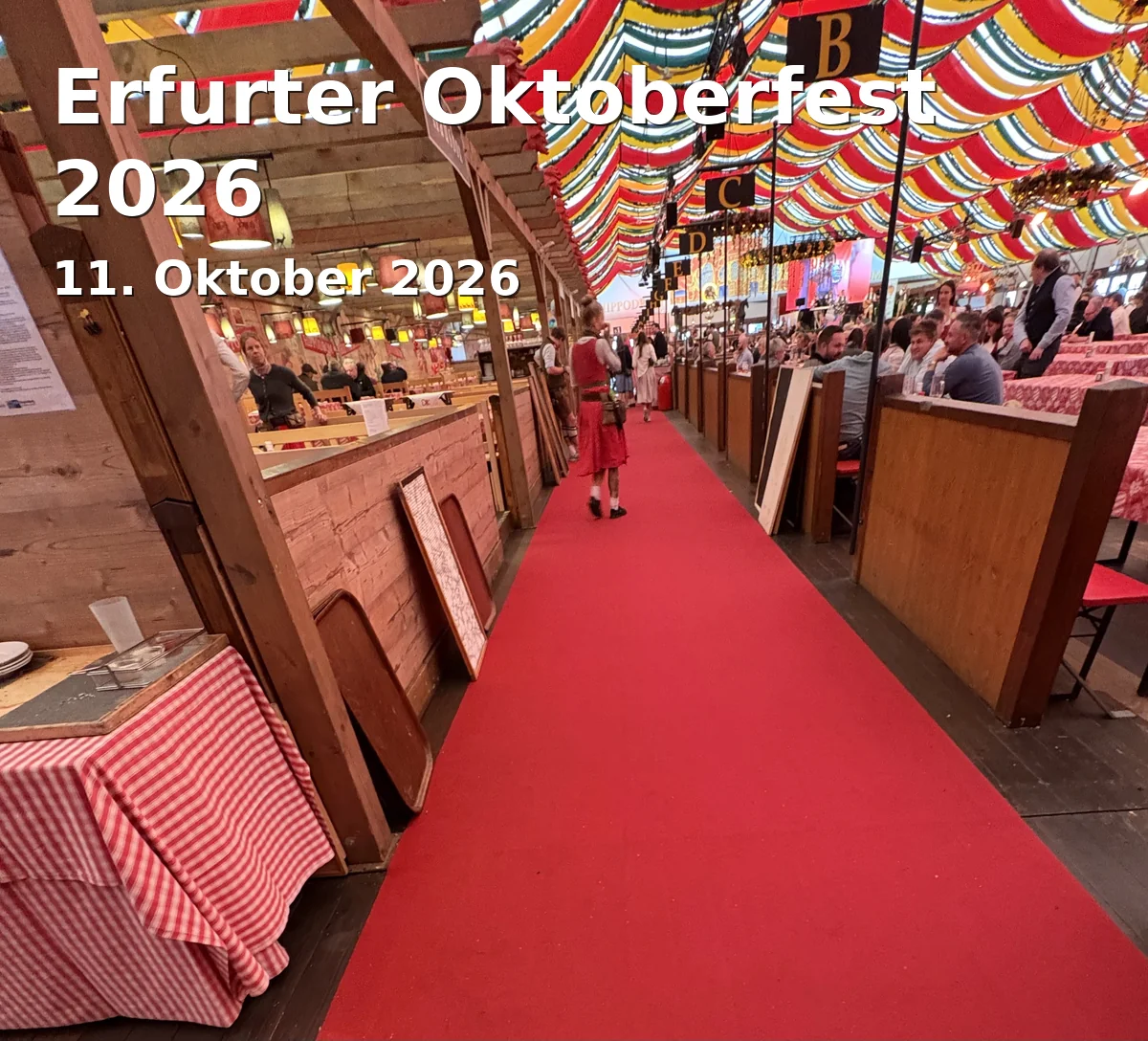 Erfurter Oktoberfest 2026