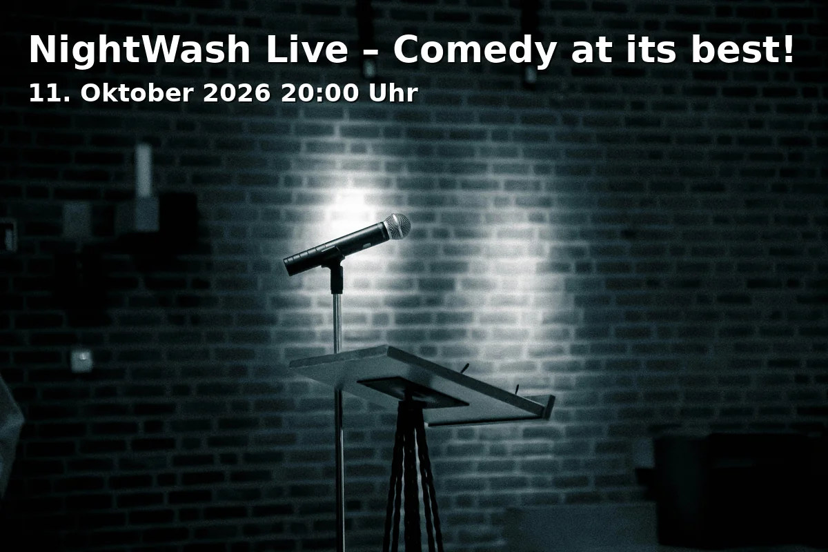 Event: NightWash Live – Comedy at its best! in RuhrCongress Bochum, Stadionring 20, 44791 Bochum on 11. Oktober 2026