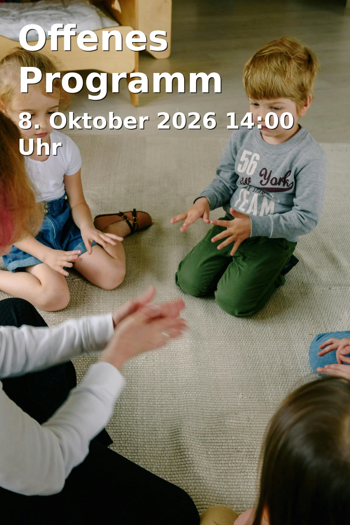 Event: Offenes Programm in Abenteuerspielplatz Weingarten, Bugginger Str. 81 b, 79114 Freiburg on 8. Oktober 2026