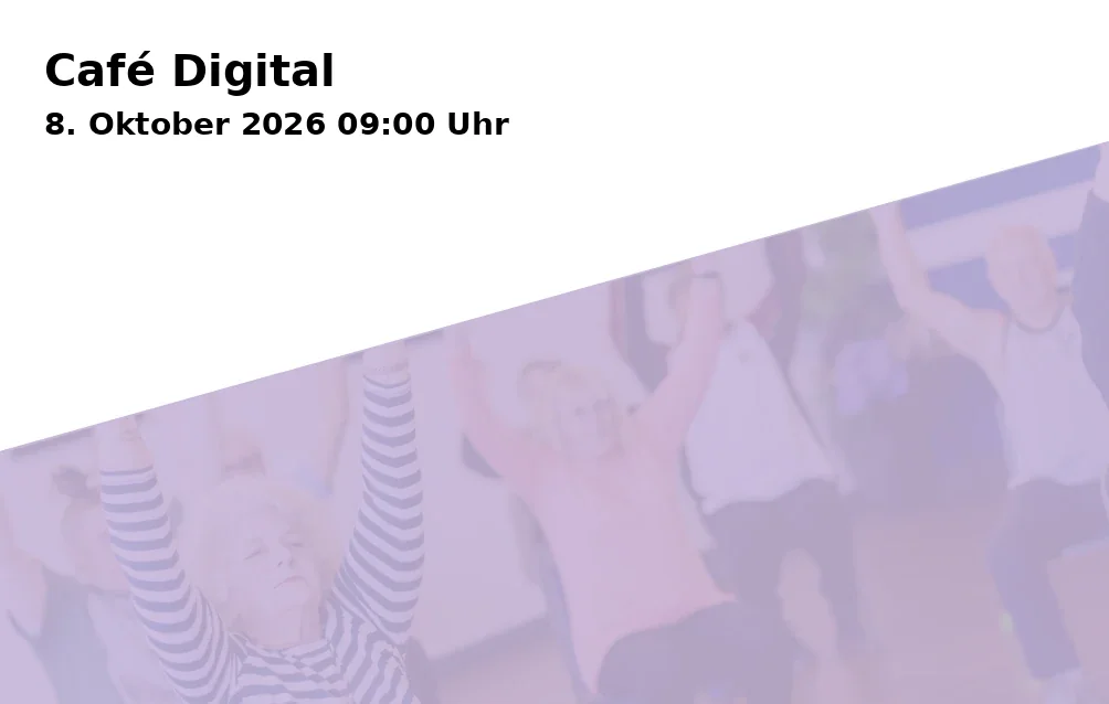 Event: Café Digital in MehrGenerationenHaus Memmingen, Zangmeisterstr. 30, 87700 Memmingen on 8. Oktober 2026