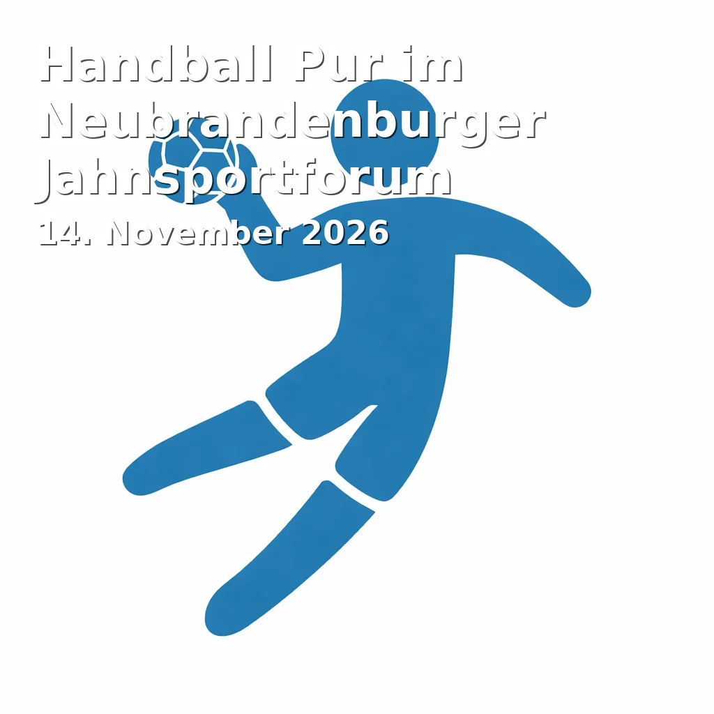 Handball Pur im Neubrandenburger Jahnsportforum