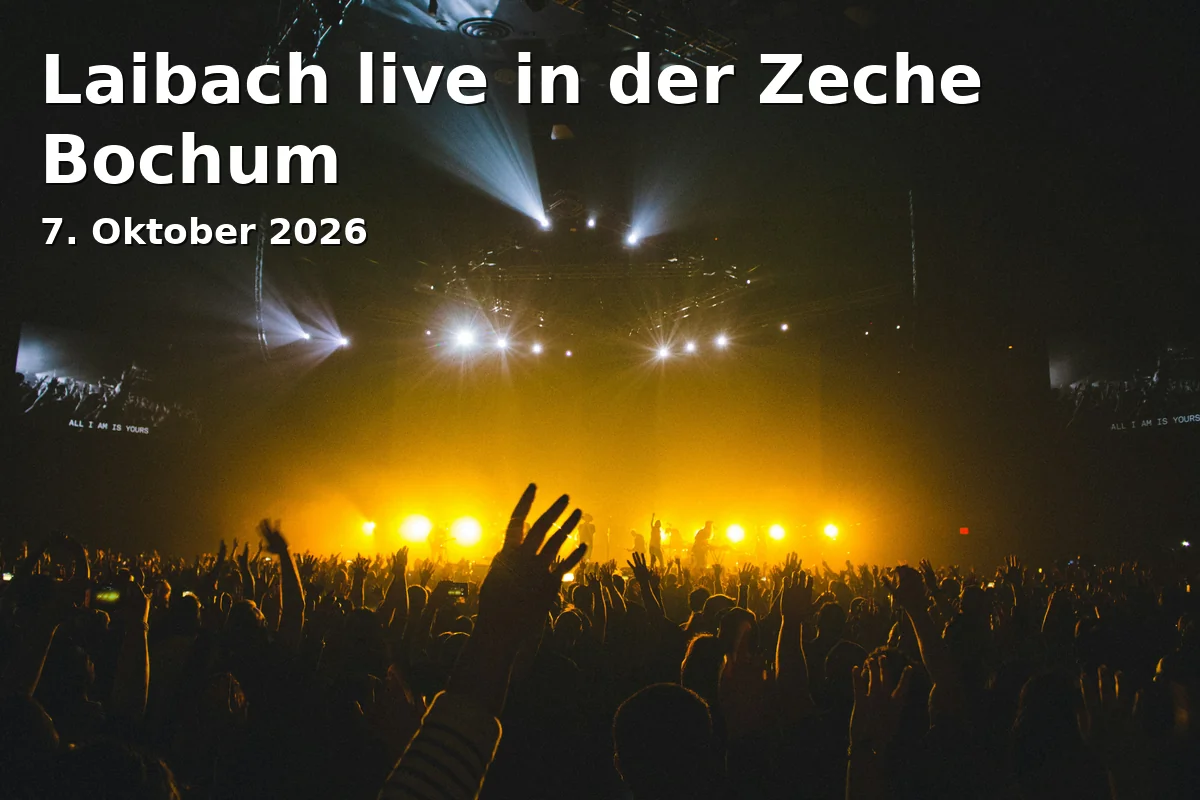 Laibach live in der Zeche Bochum