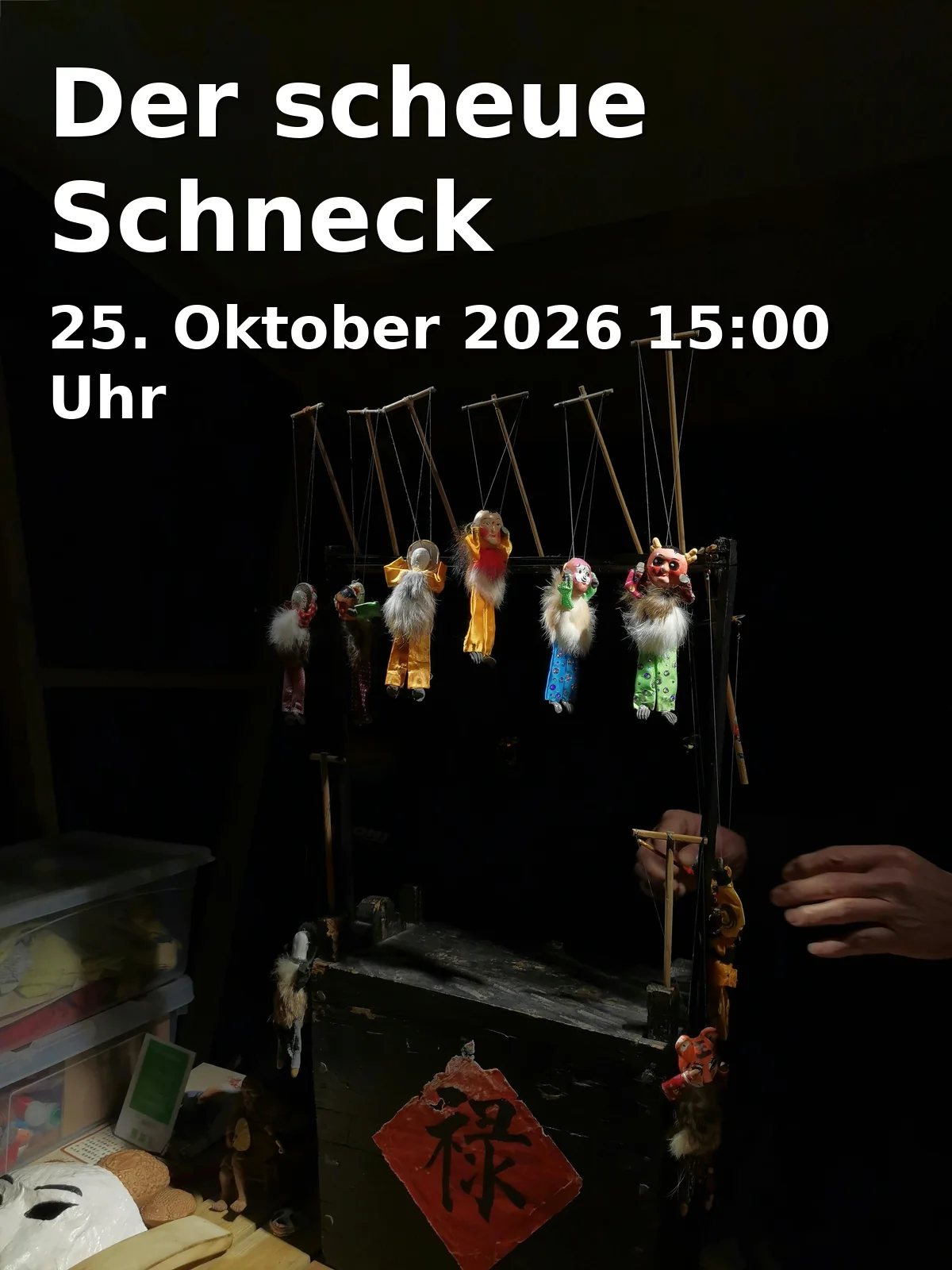 Event: Der scheue Schneck in Kulturforum Fürth, Würzburger Straße 290, 90762 Fürth on 25. Oktober 2026