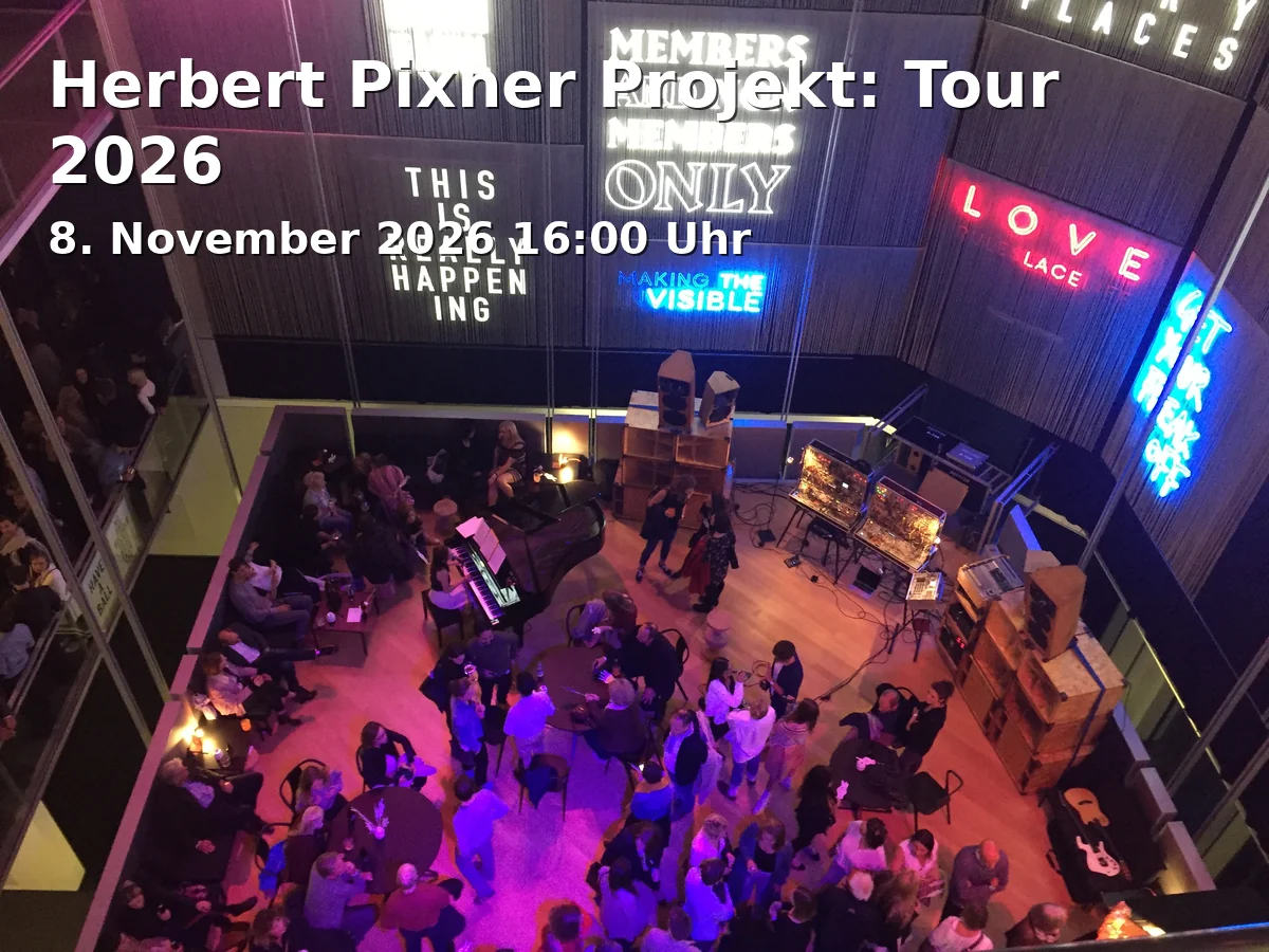 Event: Herbert Pixner Projekt: Tour 2026 in Kultur- und Kongresszentrum Rosenheim, Kufsteiner Straße 4, 83022 Rosenheim on 8. November 2026
