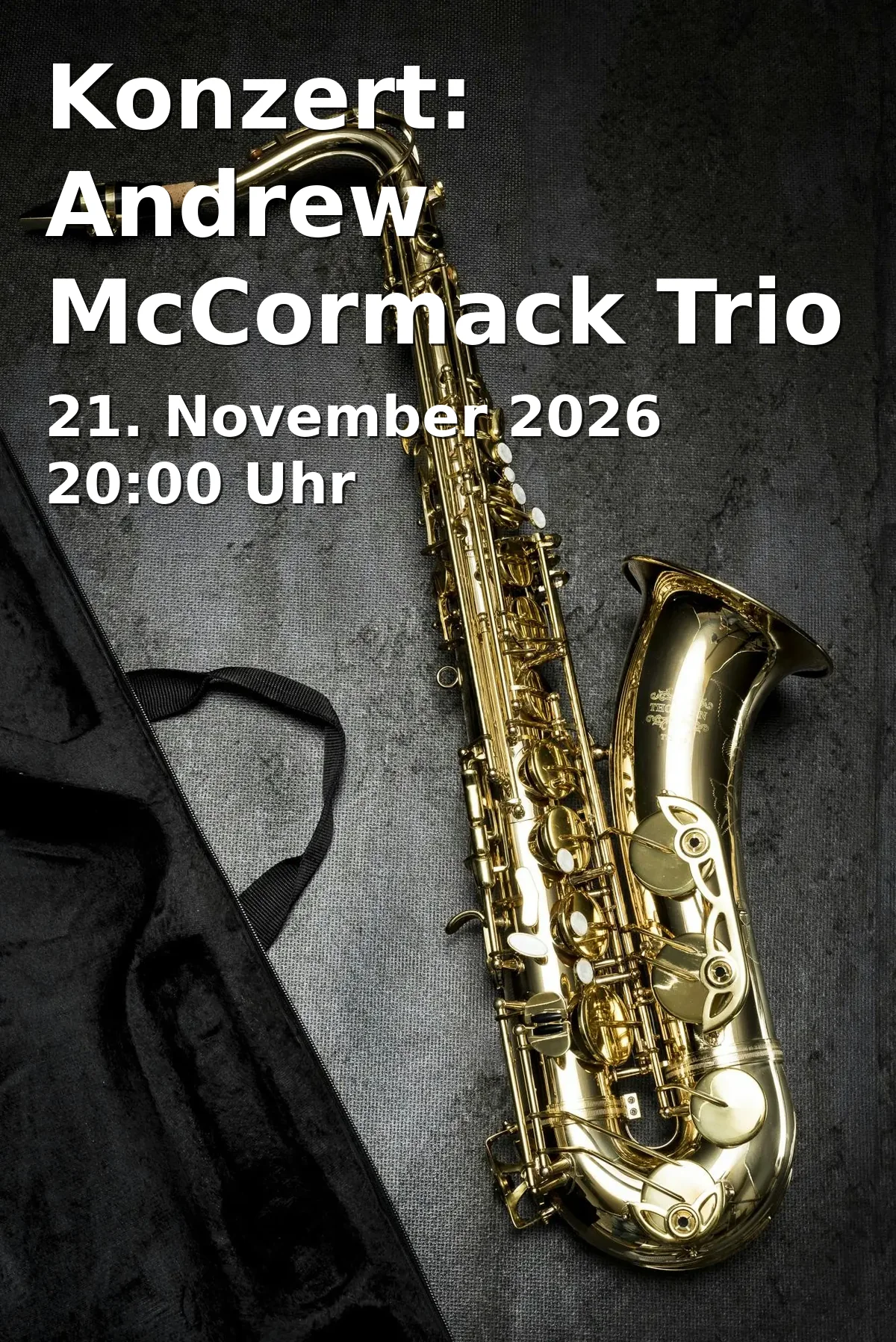 Event: Konzert: Andrew McCormack Trio ft. Kyle Eastwood in werk3 / KlangWert, Friedrichstraße 11, 19055 Schwerin on 21. November 2026