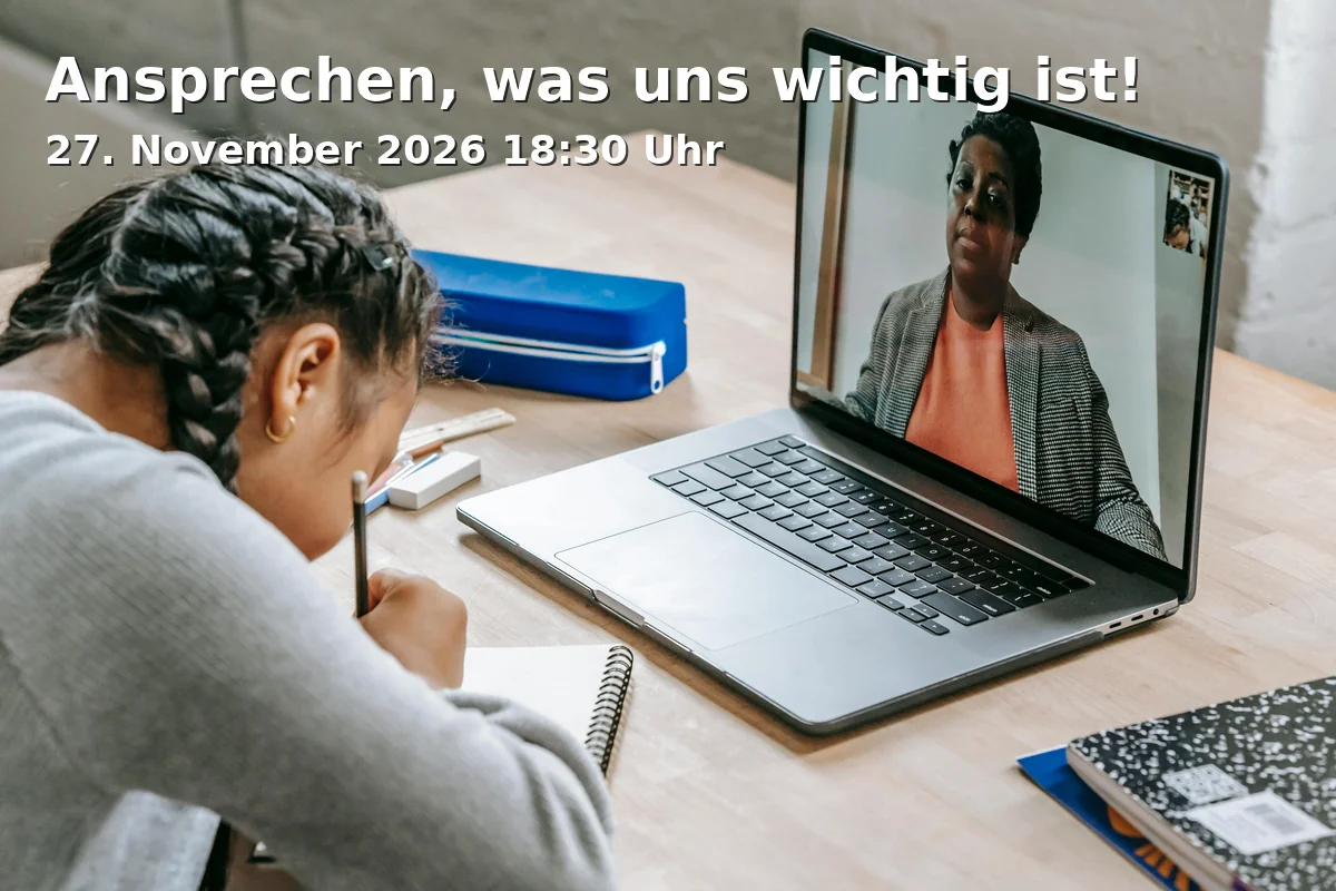 Event: Ansprechen, was uns wichtig ist! in Treffpunkt St. Georgen, St. Georgen 1, 95448 Bayreuth on 27. November 2026