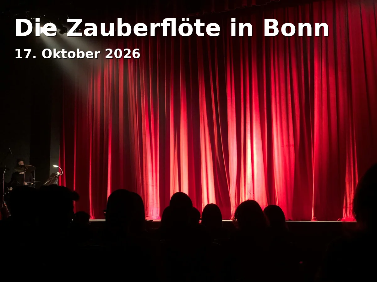 Event: Die Zauberflöte in Bonn in Theater Bonn, k.A., Bonn on 17. Oktober 2026
