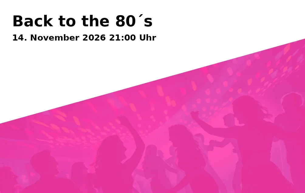 Event: Back to the 80´s in Parktheater im Kurhaus Göggingen, Klausenberg 6, 86199 Augsburg on 14. November 2026