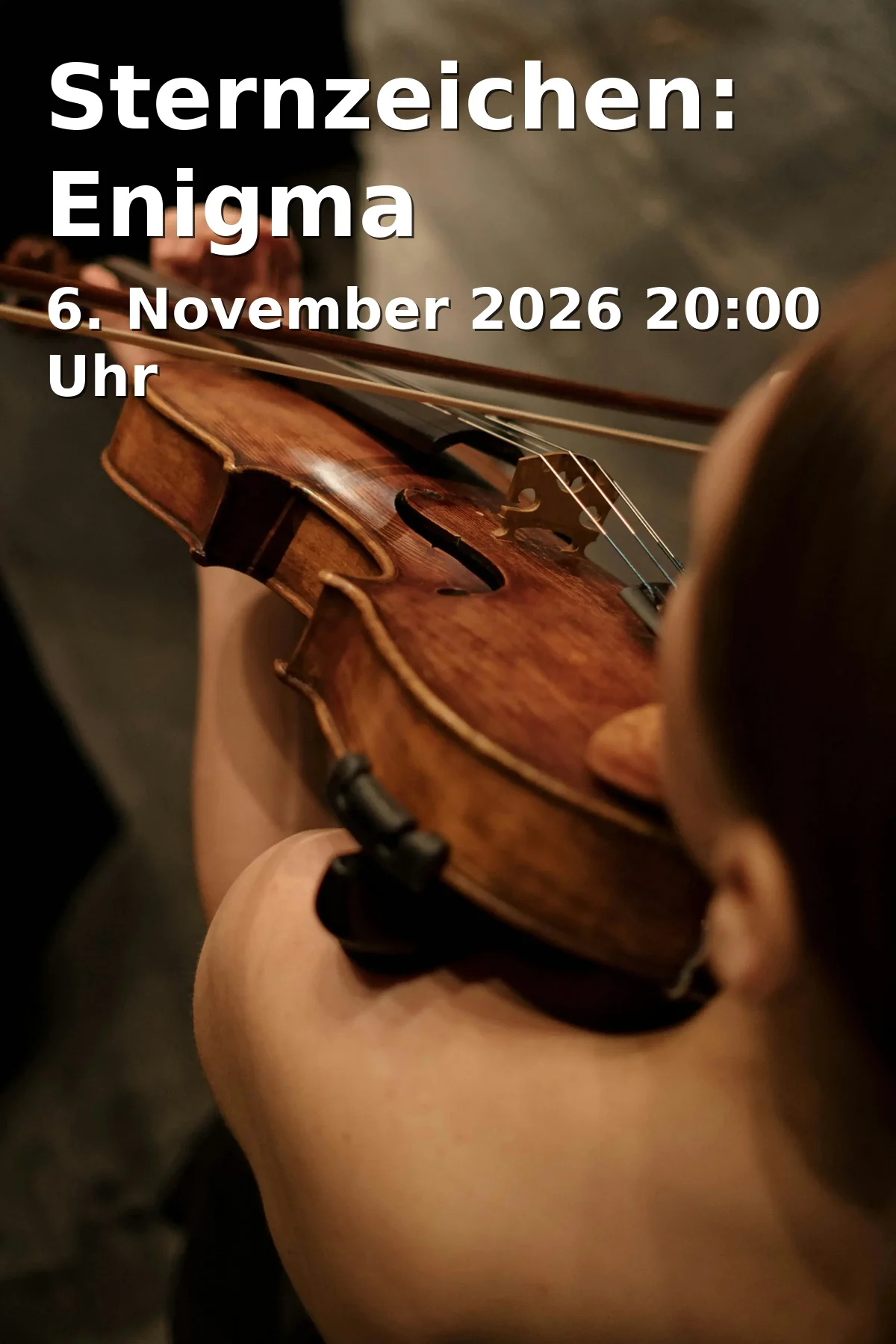 Event: Sternzeichen: Enigma in Tonhalle Düsseldorf, Ehrenhof 1, 40479 Düsseldorf on 6. November 2026