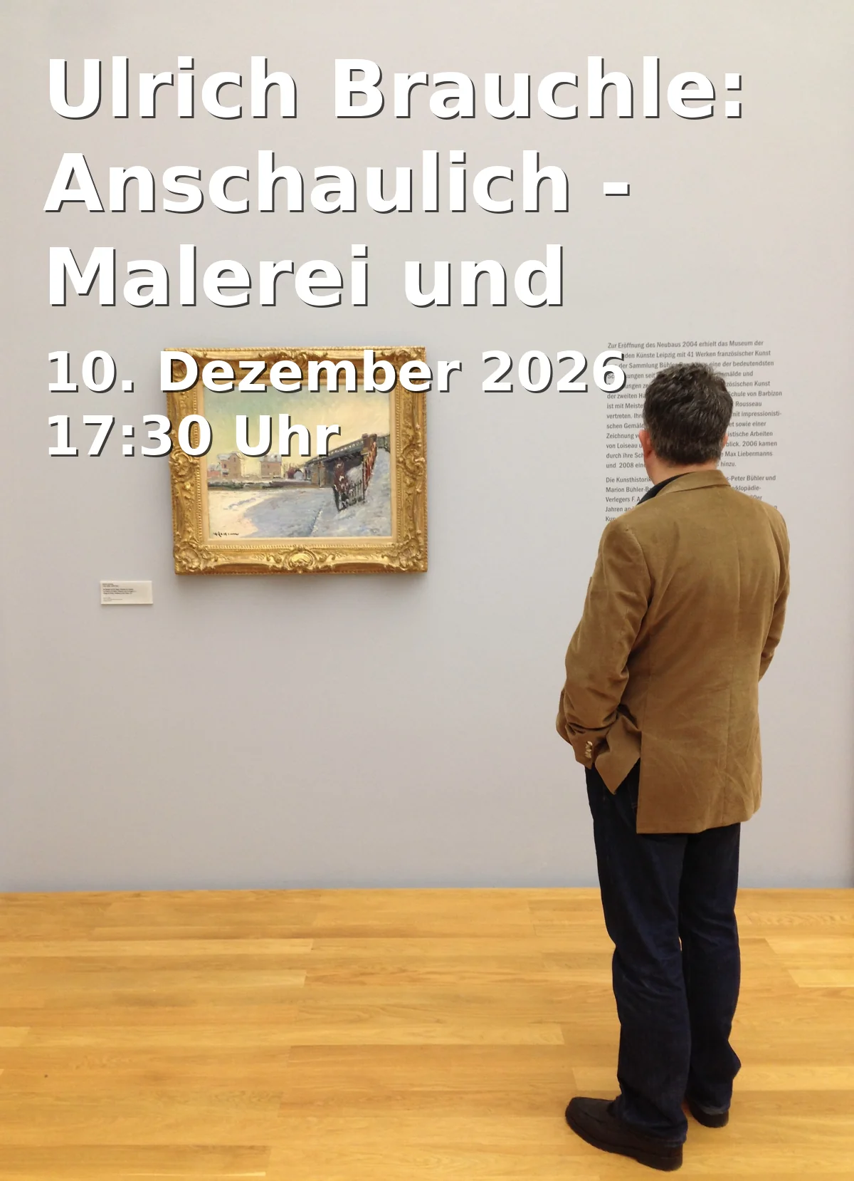 Event: Ulrich Brauchle: Anschaulich - Malerei und Zeichnung in Landratsamt Ostalbkreis, Stuttgarter Straße 41, 73430 Aalen on 10. Dezember 2026