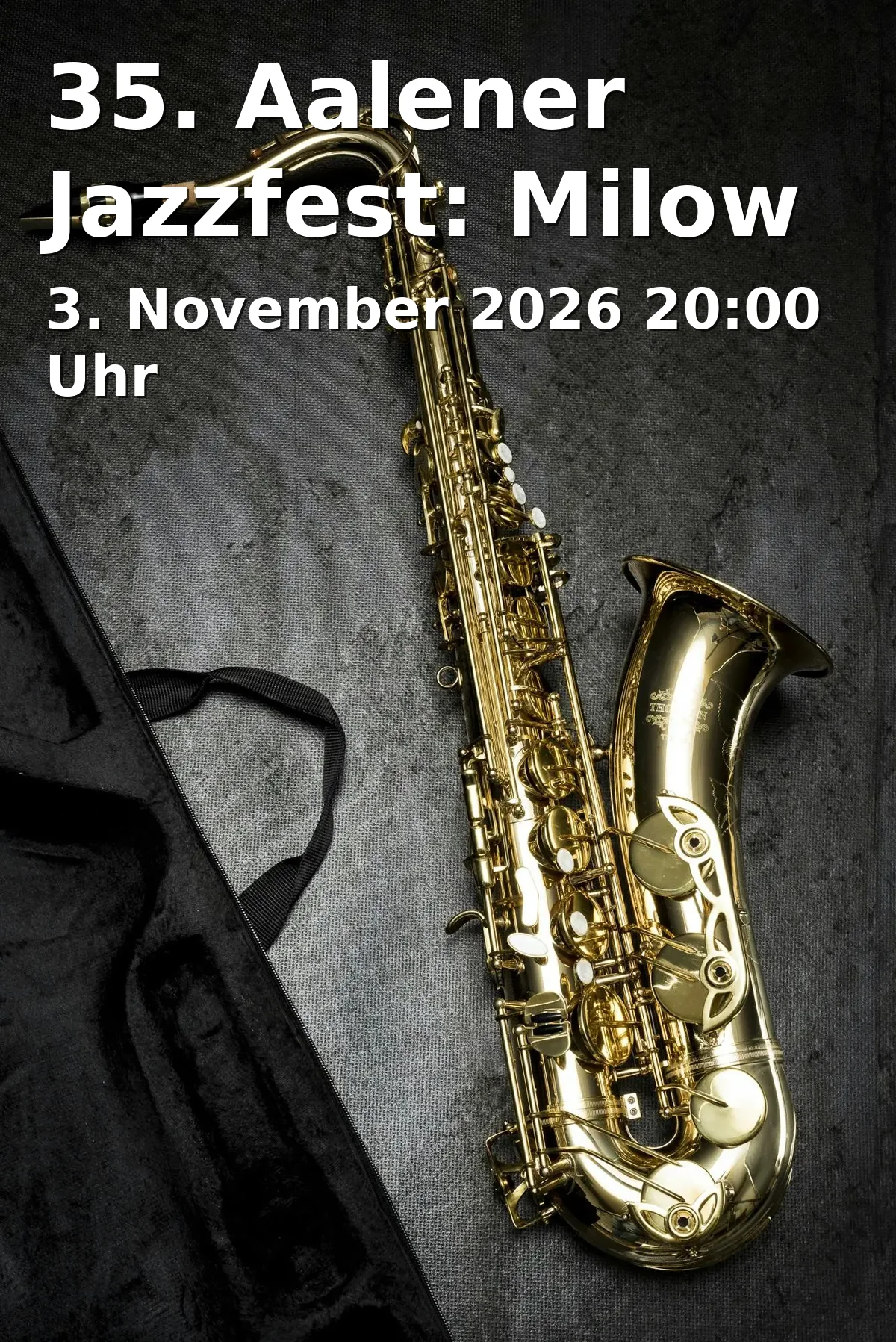 Event: 35. Aalener Jazzfest: Milow in KulturBahnhof Aalen (KUBAA), k.A., Aalen on 3. November 2026