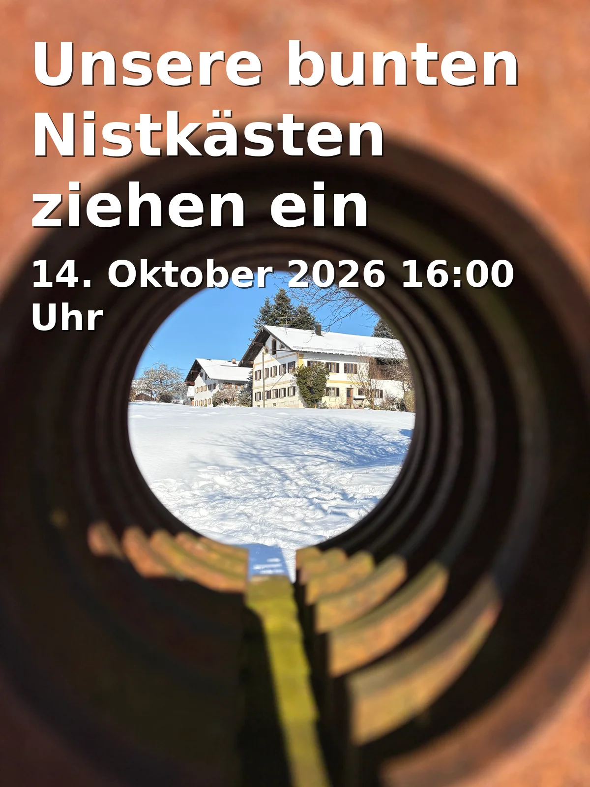 Event: Unsere bunten Nistkästen ziehen ein in Bezirksamt-Süd, Sittardsberger Allee 14, 47249 Duisburg on 14. Oktober 2026