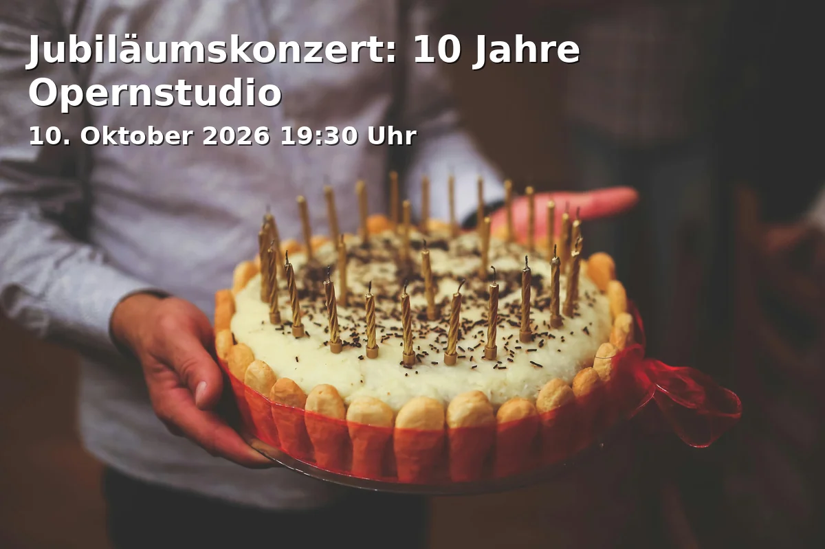 Event: Jubiläumskonzert: 10 Jahre Opernstudio