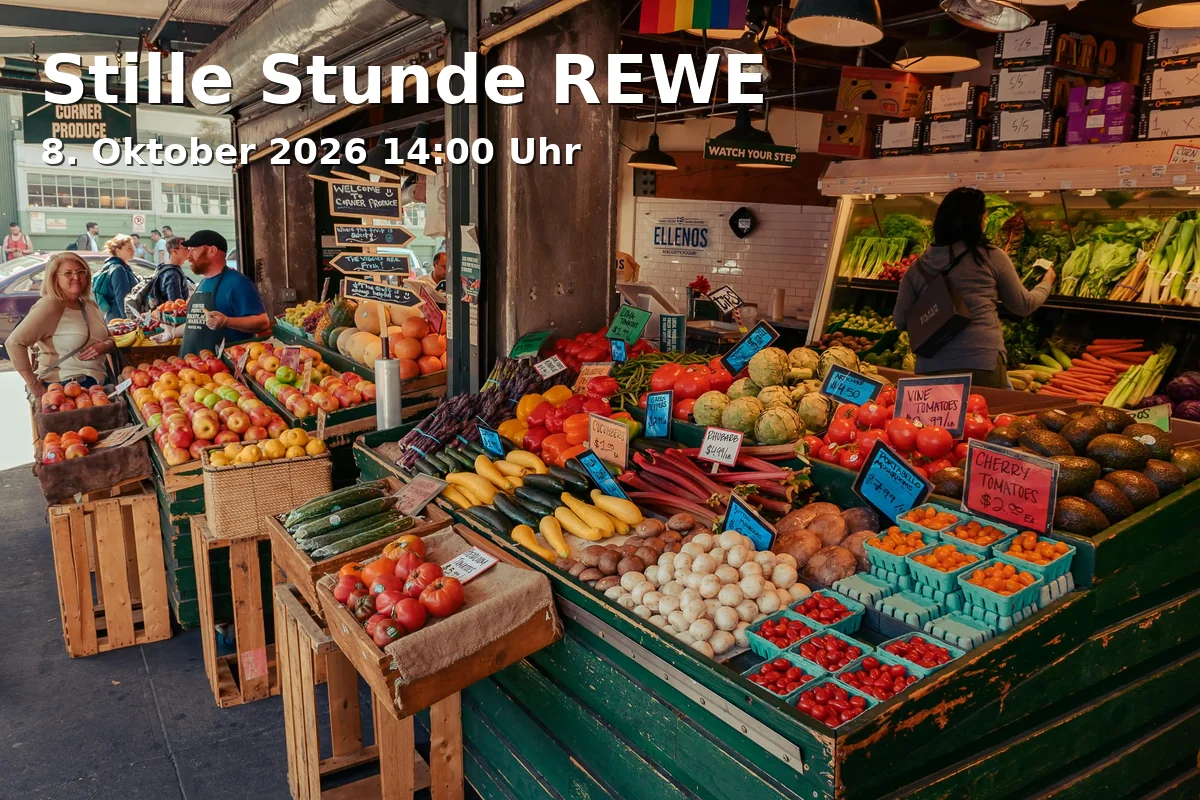 Stille Stunde REWE