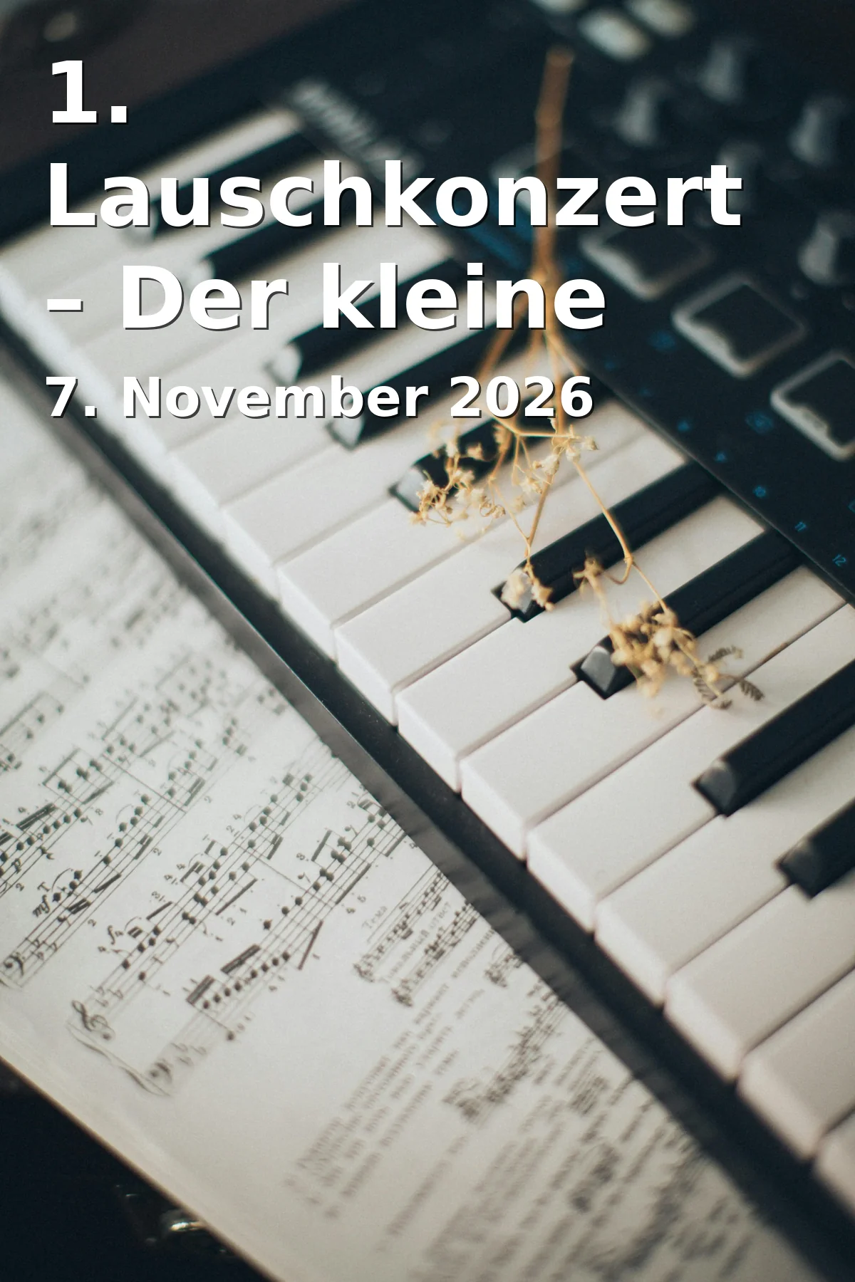 Event: 1. Lauschkonzert – Der kleine Nussknacker in Ballettsaal des Theaters Erfurt, Theaterplatz 1, 99084 Erfurt on 7. November 2026